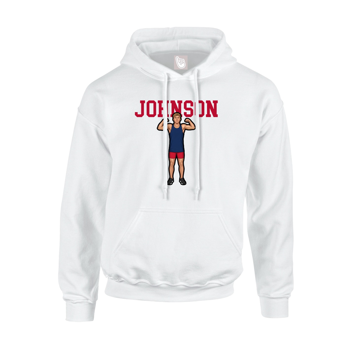 Hoodie — Shirsey in White