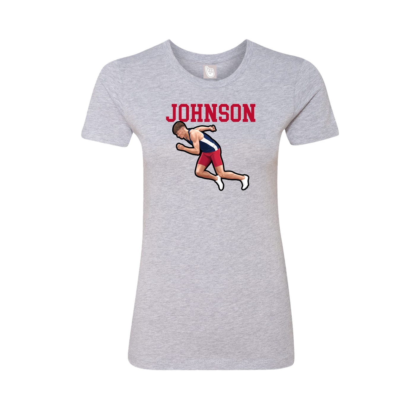 Fitted Women's Tee — Shirsey in Grey