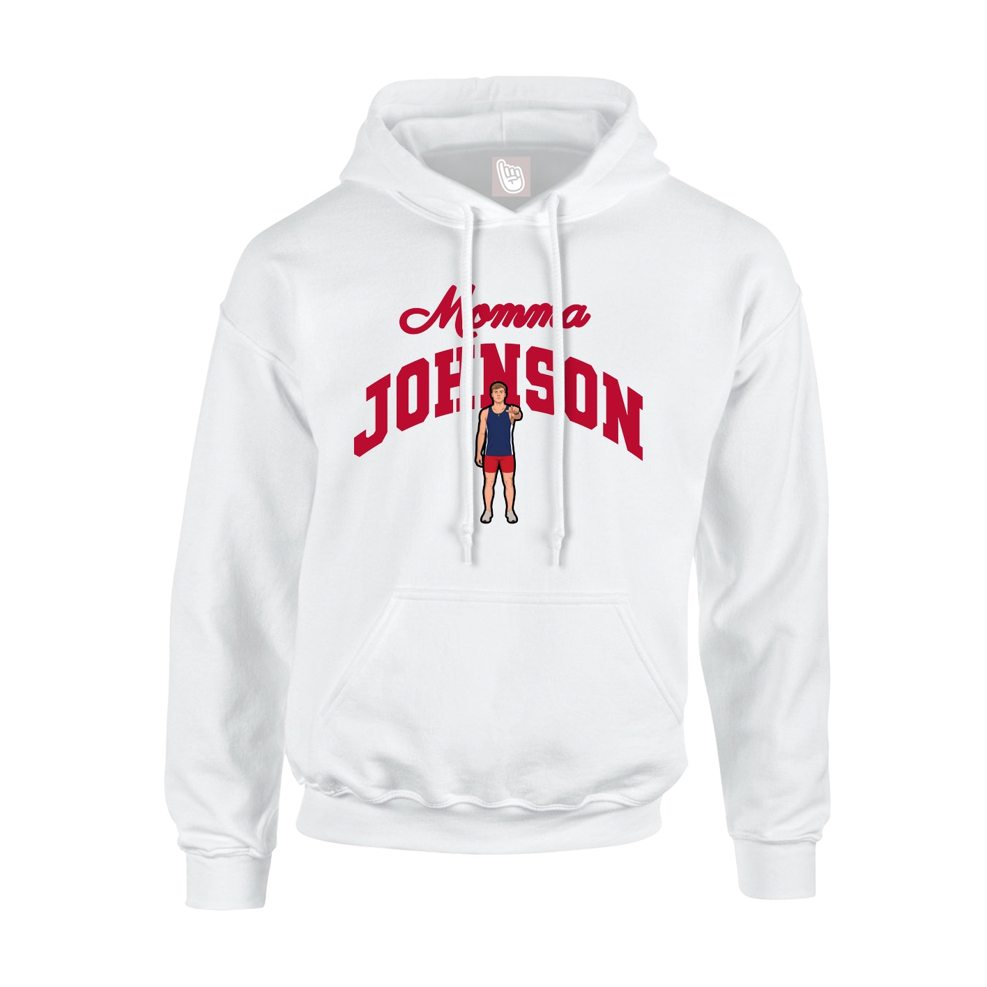 Hoodie — Mothers Day Arch in White