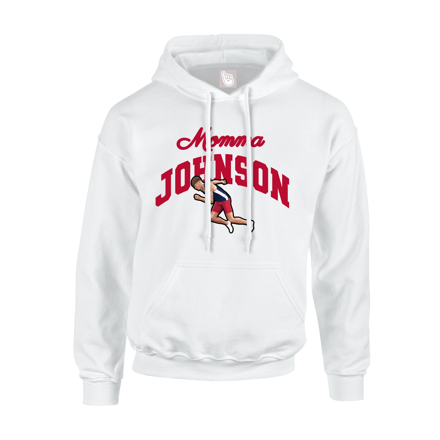 Youth Hoodie — Mothers Day Arch in White