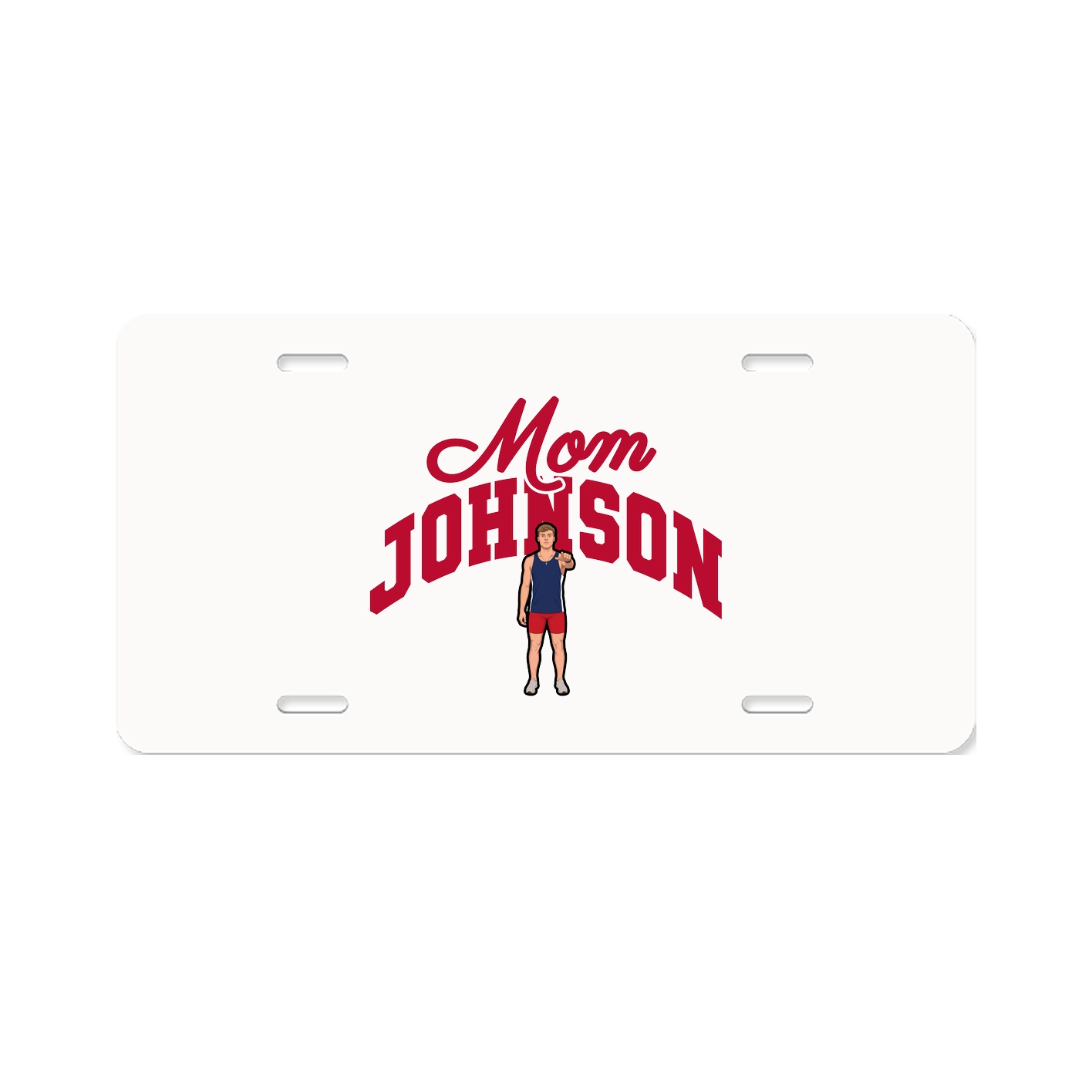 License Plate — Mothers Day Arch in Classic