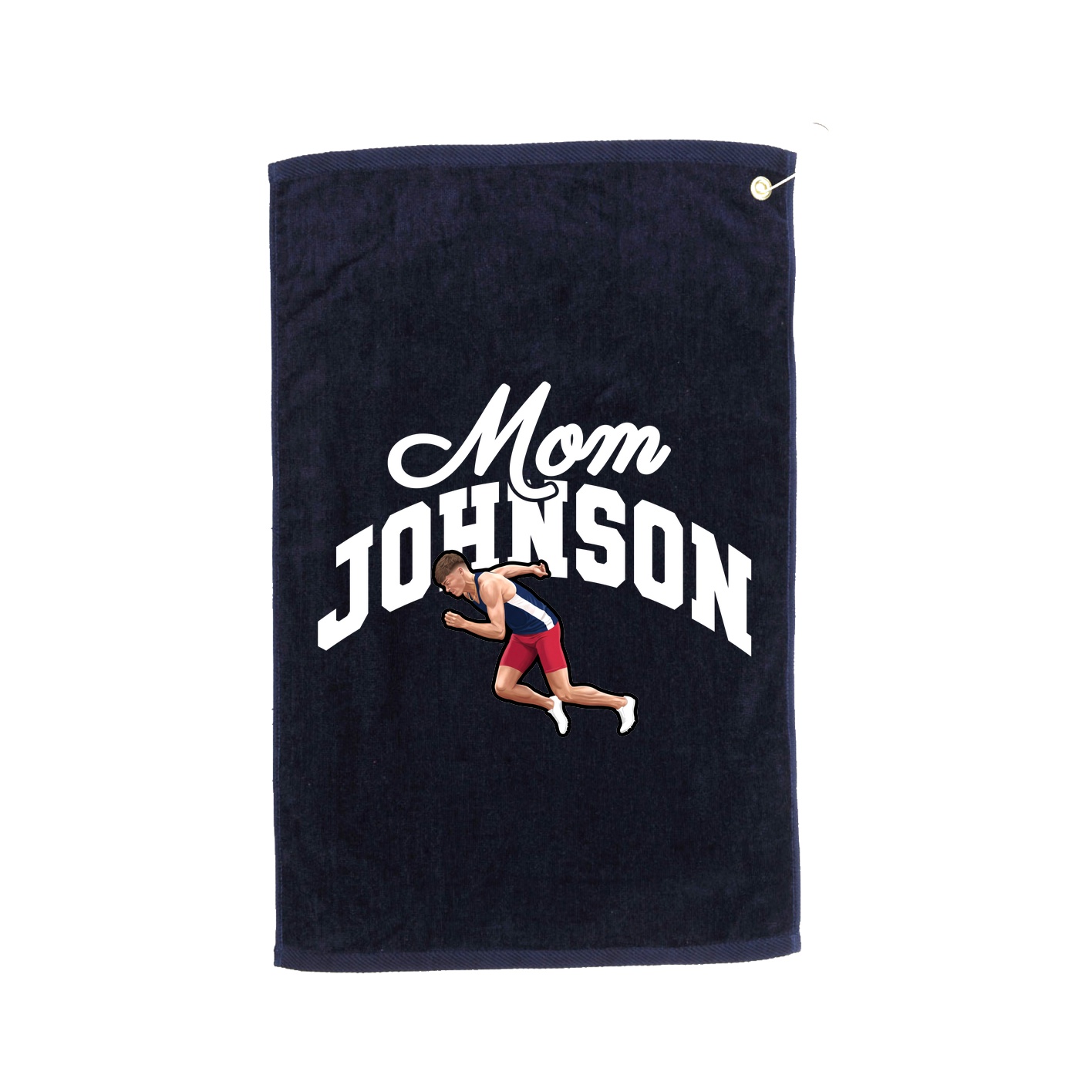 Golf Towel — Mothers Day Arch in Navy