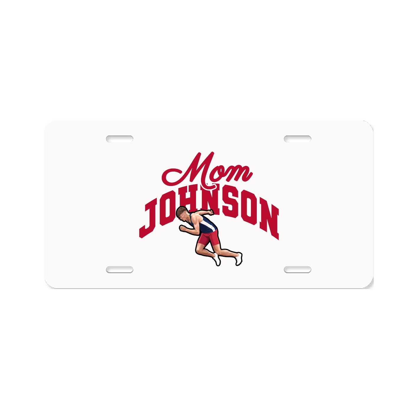 License Plate — Mothers Day Arch in Classic