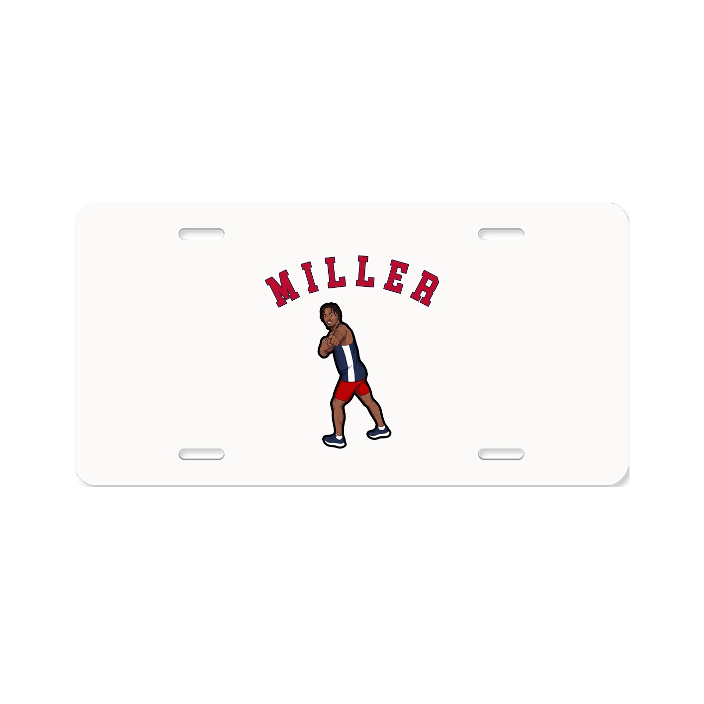 License Plate — Shirsey Arch in Classic