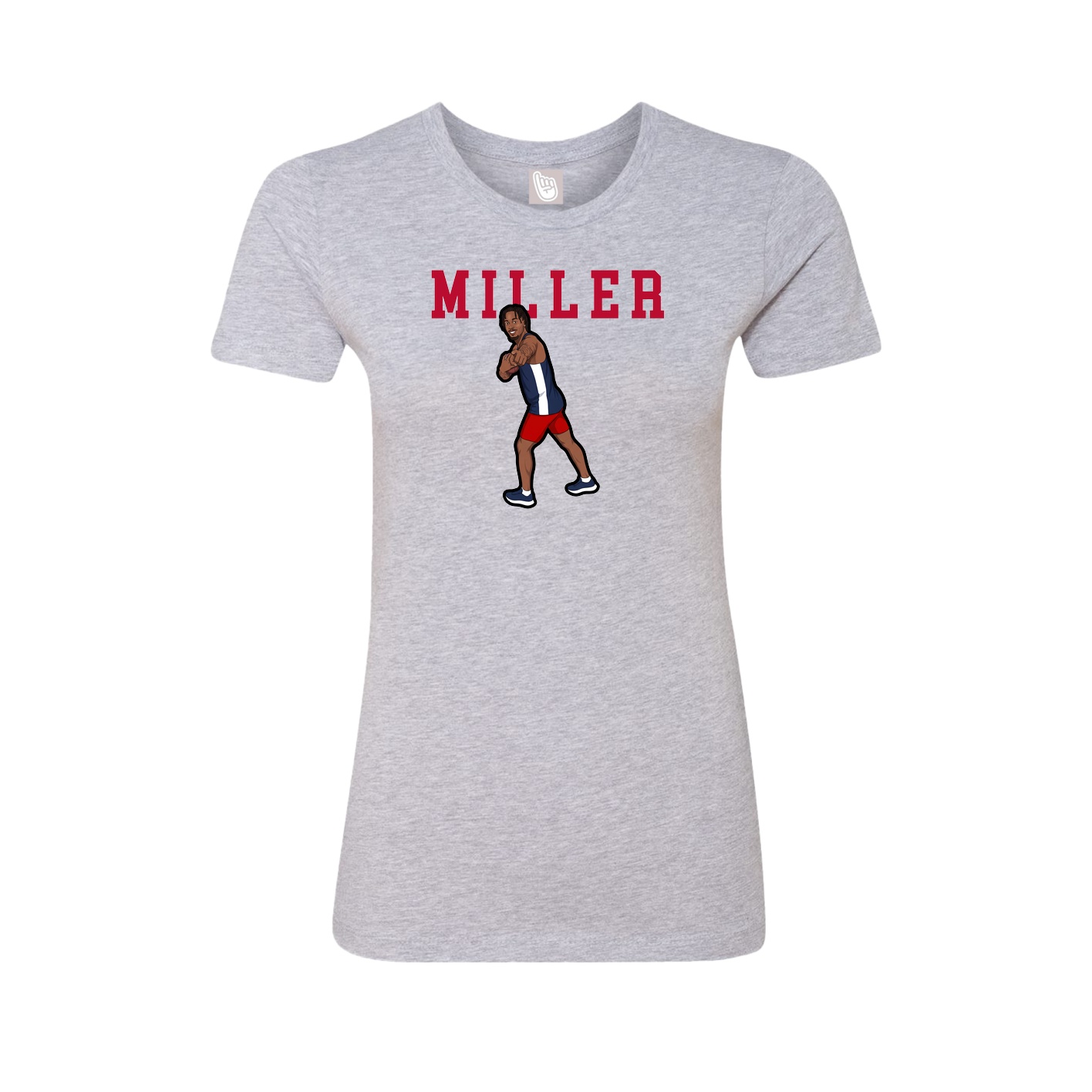 Fitted Women's Tee — Shirsey in Grey