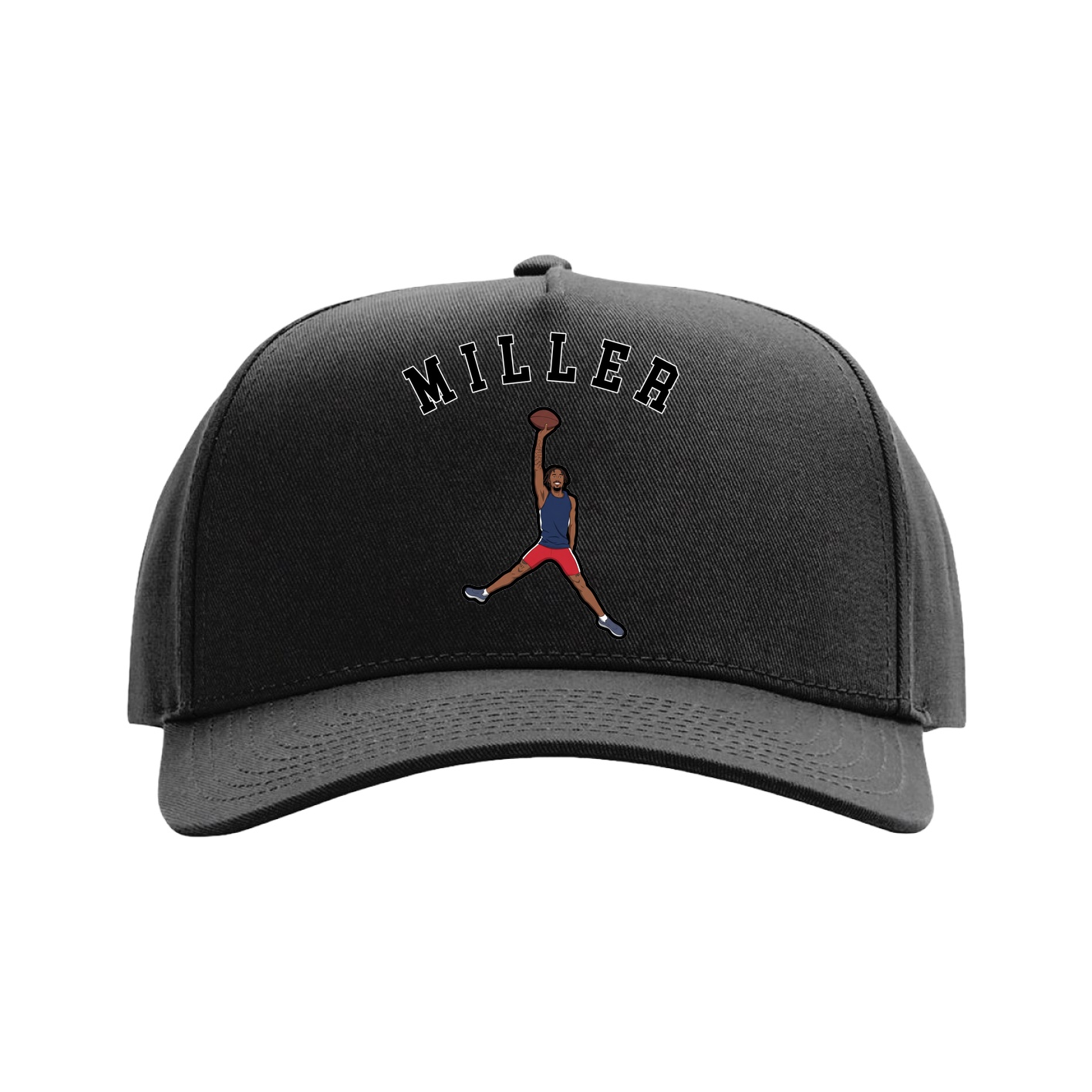 Full Fabric Five-Panel Champ Cap