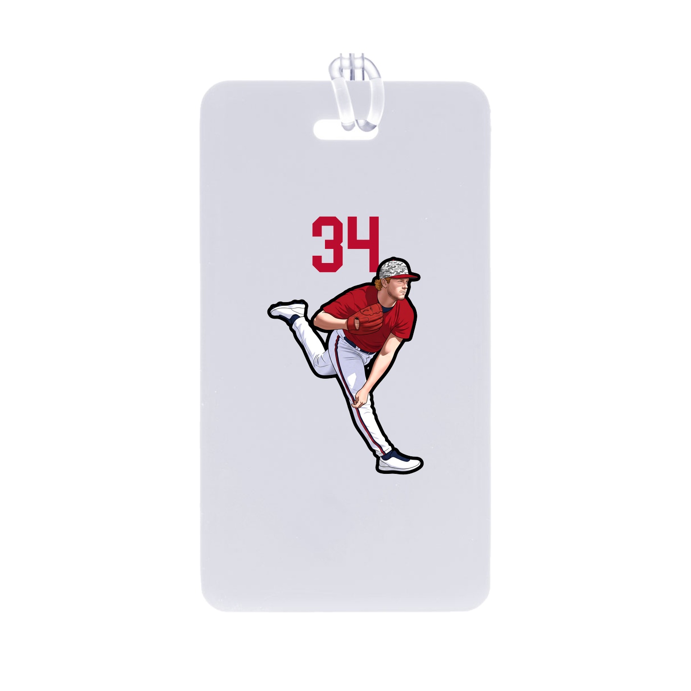 Bag Tag — Number Top in Classic