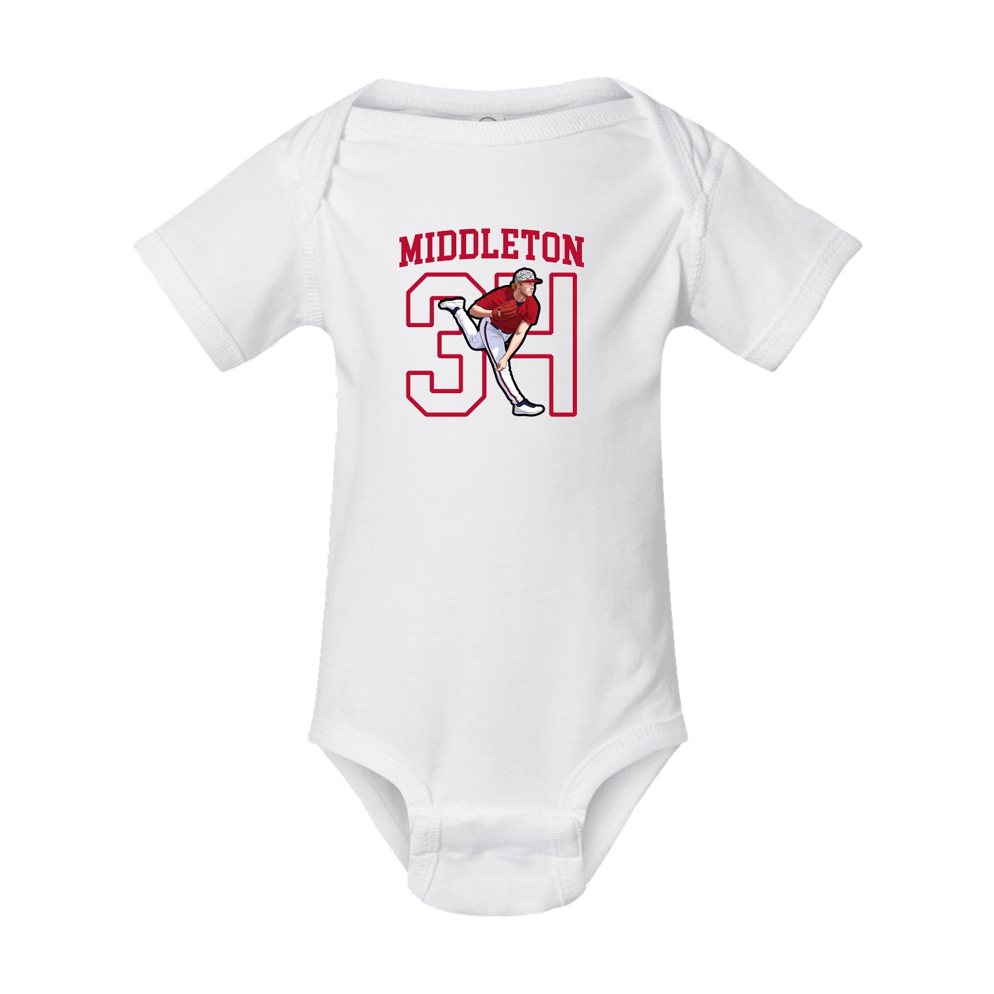 Baby Onesie — Shirsey in White