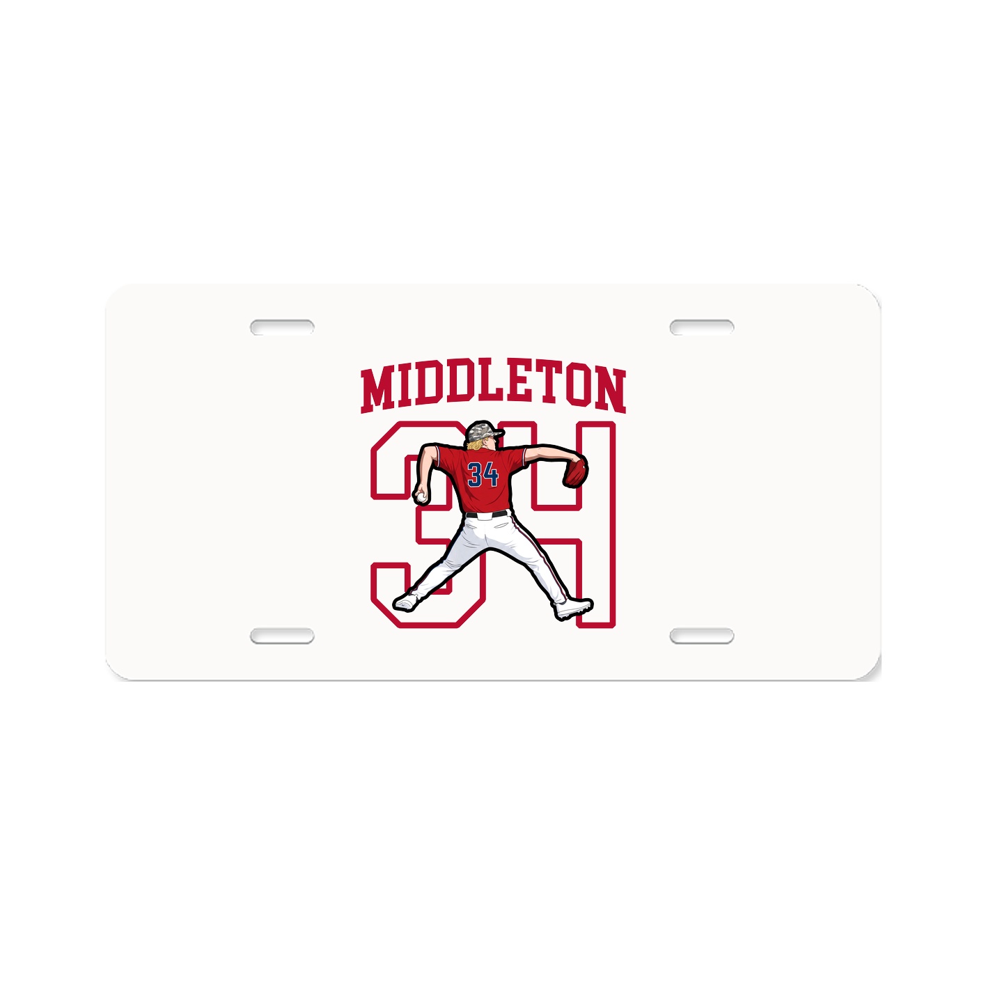 License Plate — Shirsey in Classic