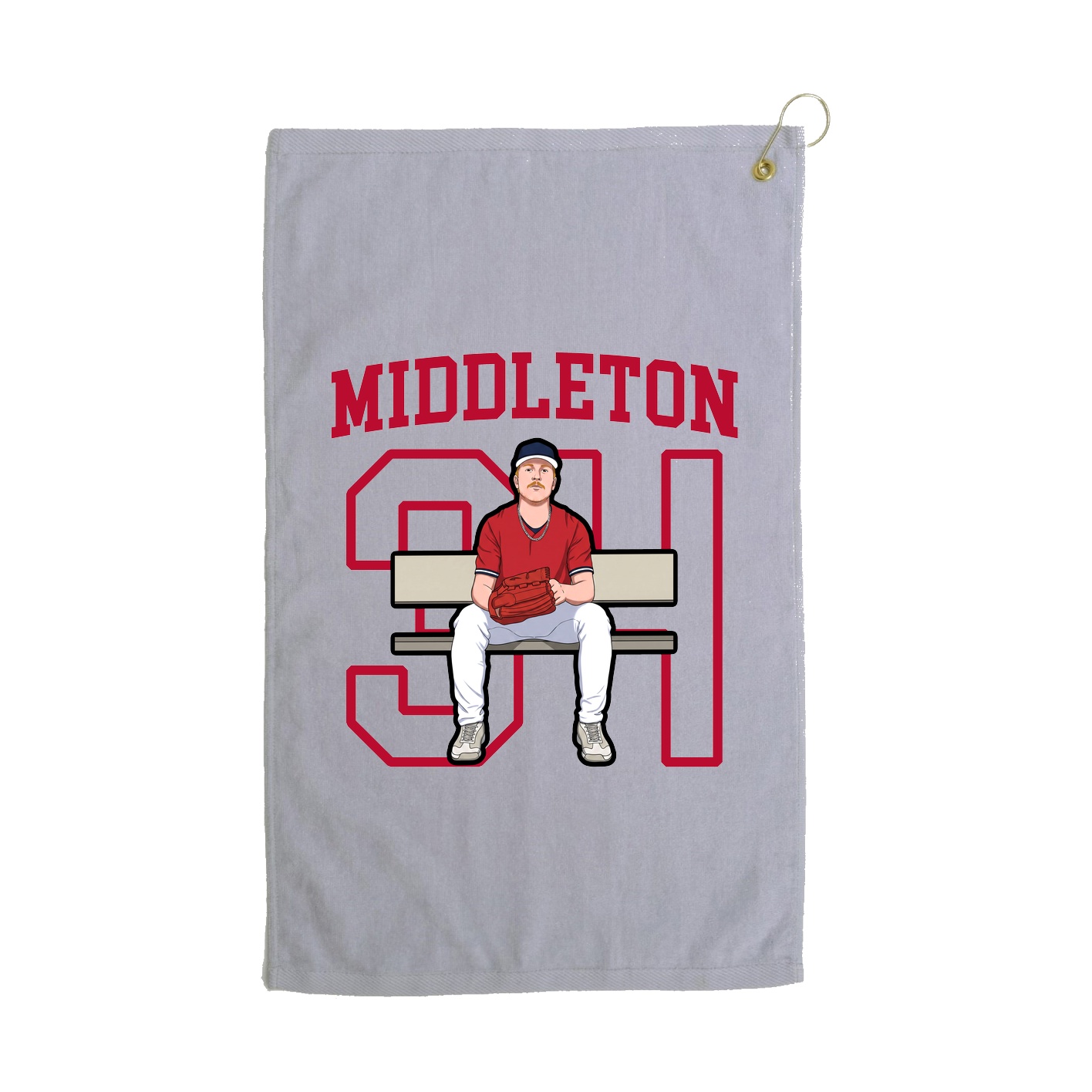Golf Towel — Shirsey in Grey