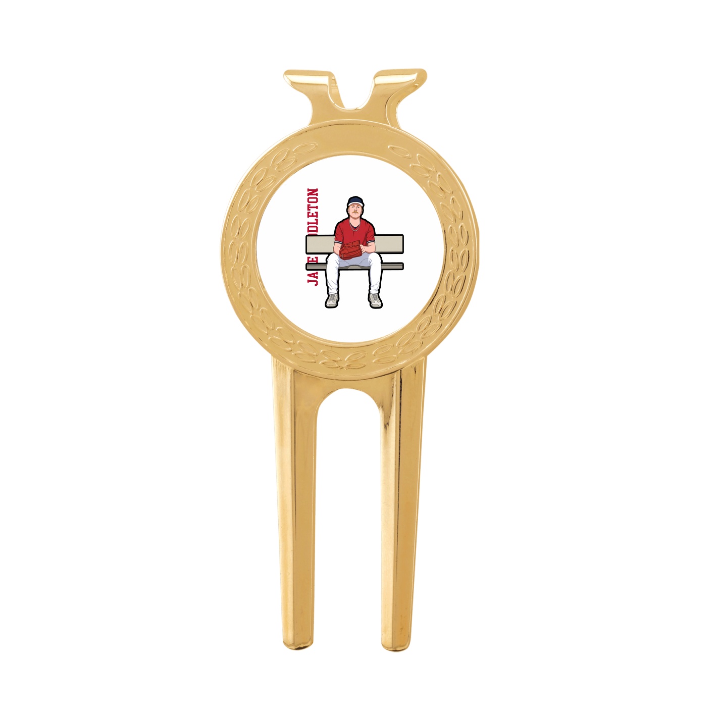 Divot Tool with Ball Marker — Name Vertical in Classic