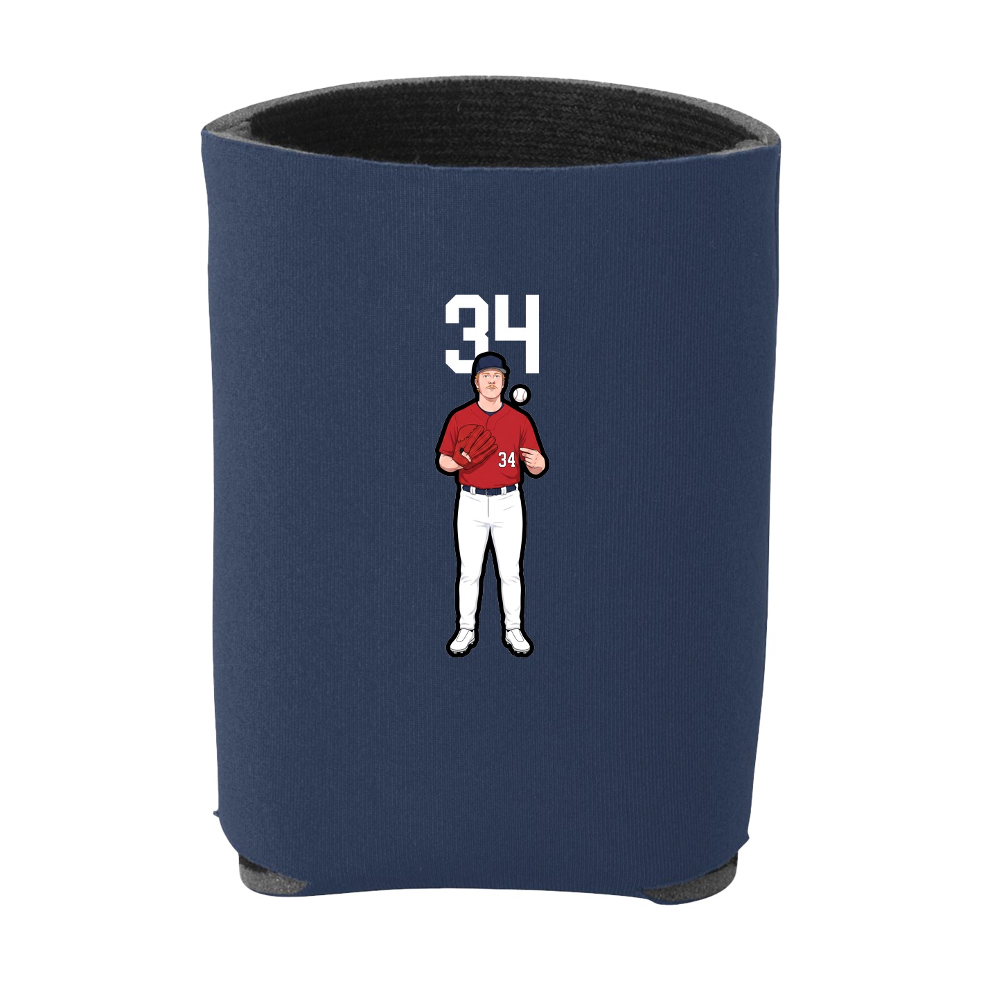 Can Holder — Number Top in Navy