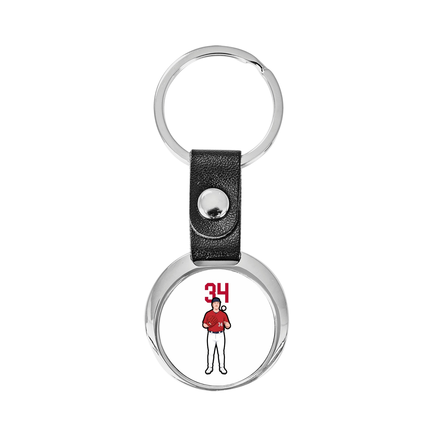 Key Chain — Number Top in Classic