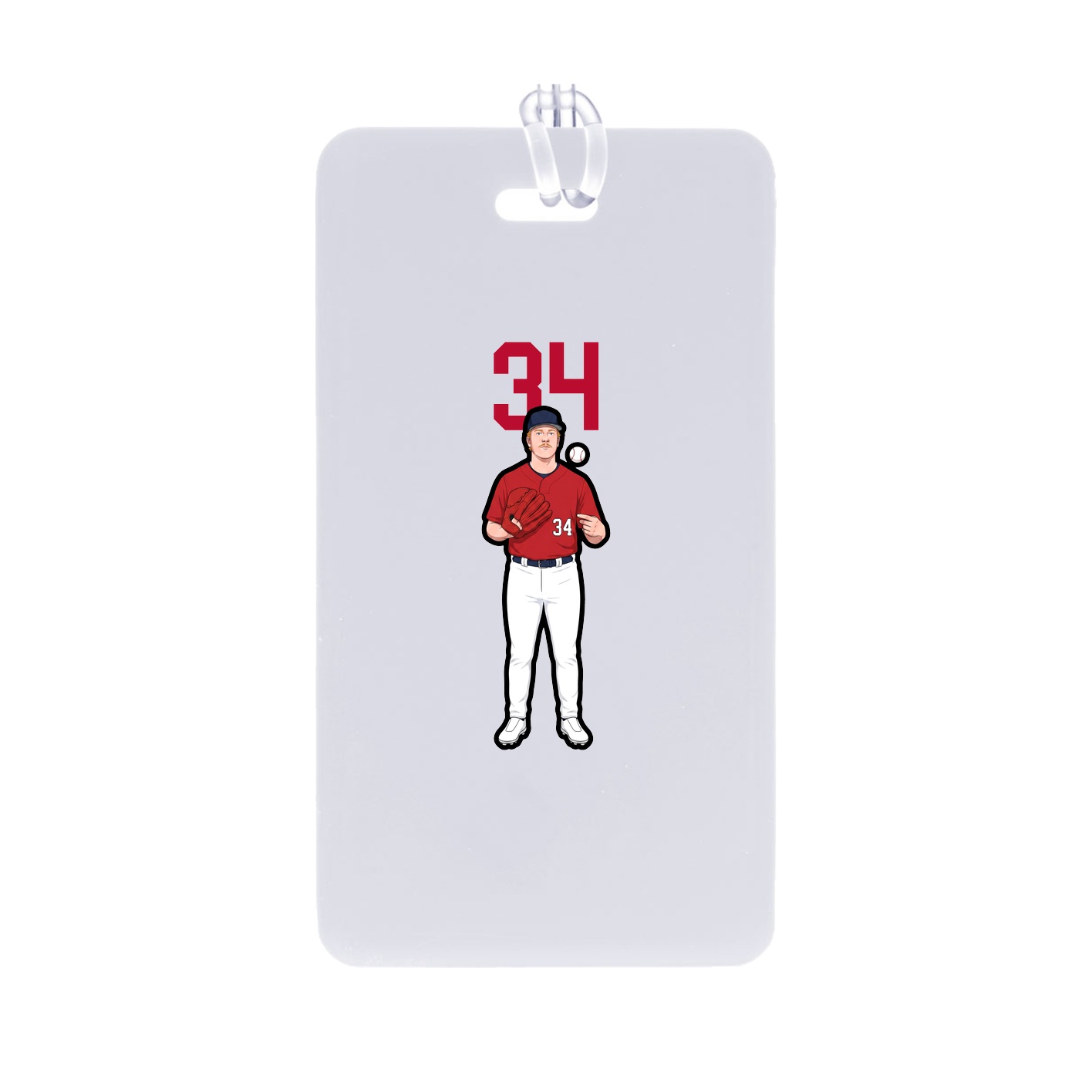 Bag Tag — Number Top in Classic