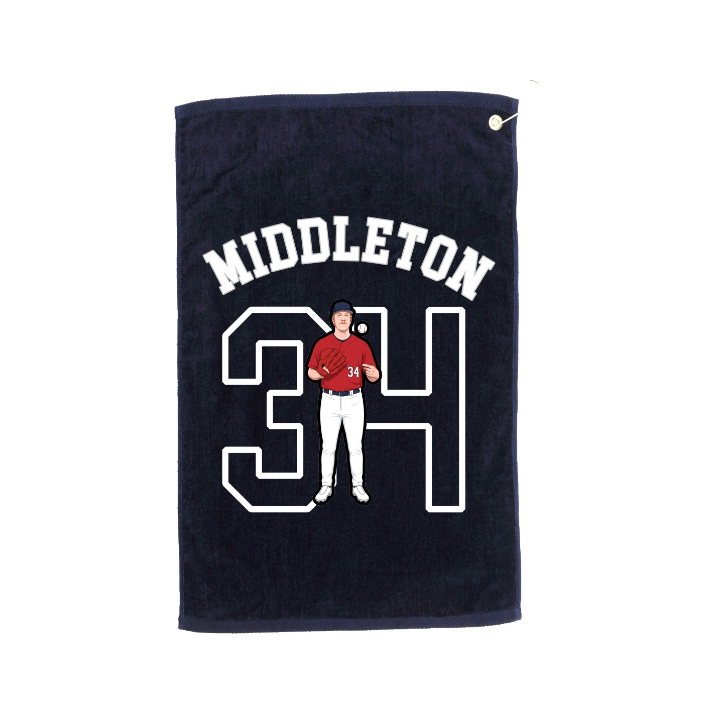 Golf Towel — Shirsey Arch in Navy
