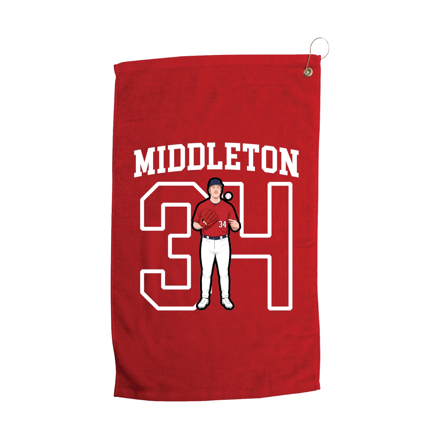 Golf Towel — Shirsey in Red