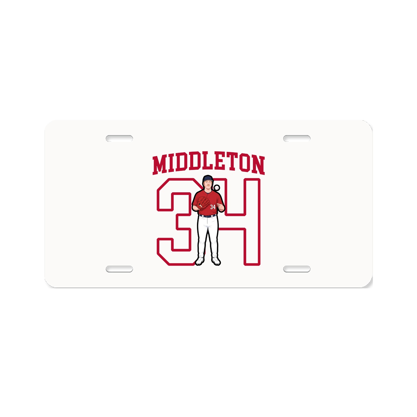 Aluminum License Plate