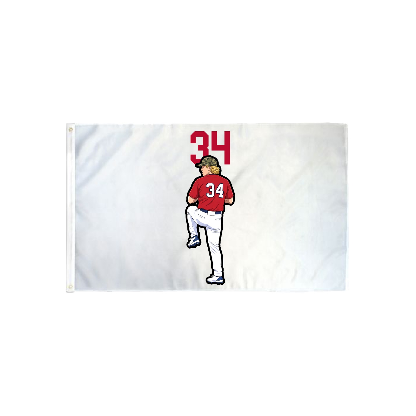3x5 Flag — Number Top in Classic