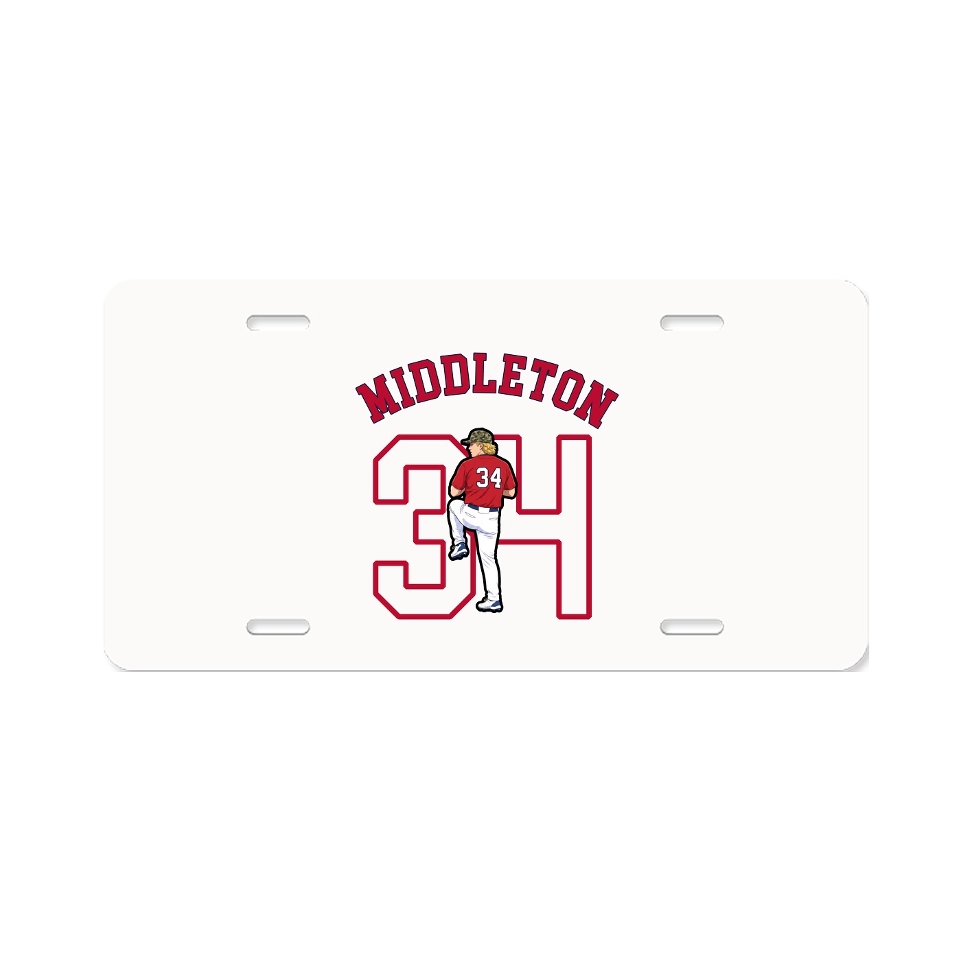 License Plate — Shirsey Arch in Classic