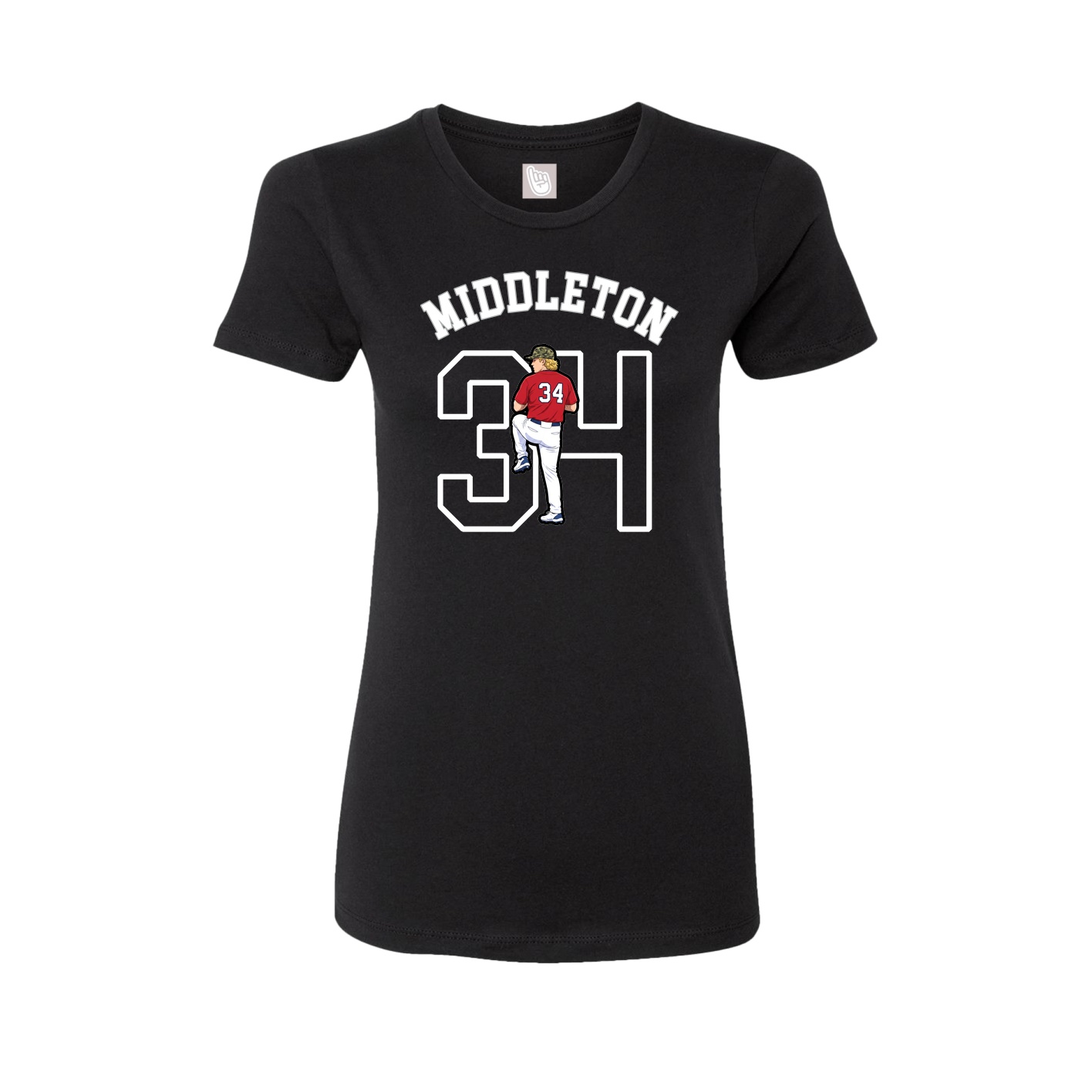 Womens Tee — Shirsey Arch in Black