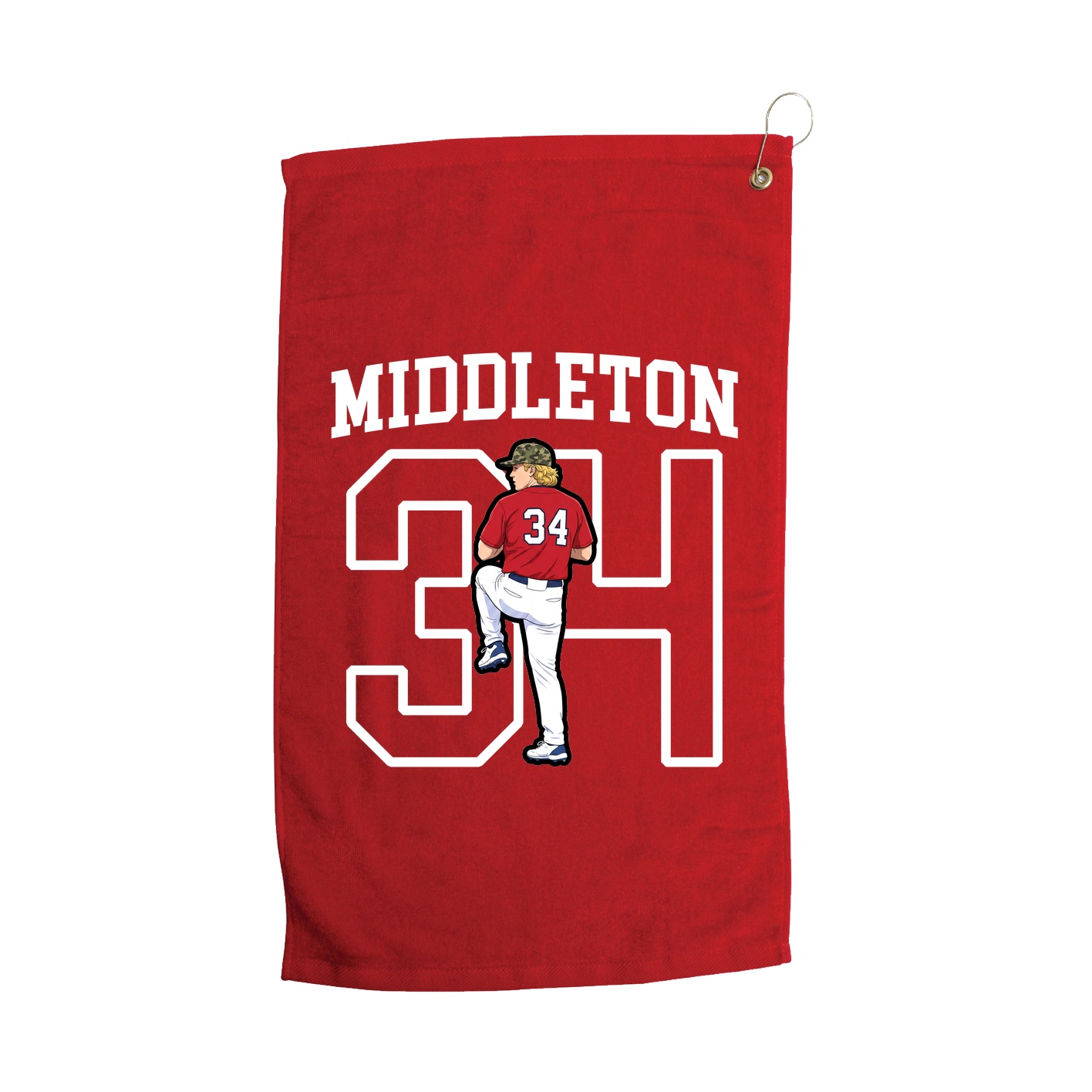Golf Towel — Shirsey in Red