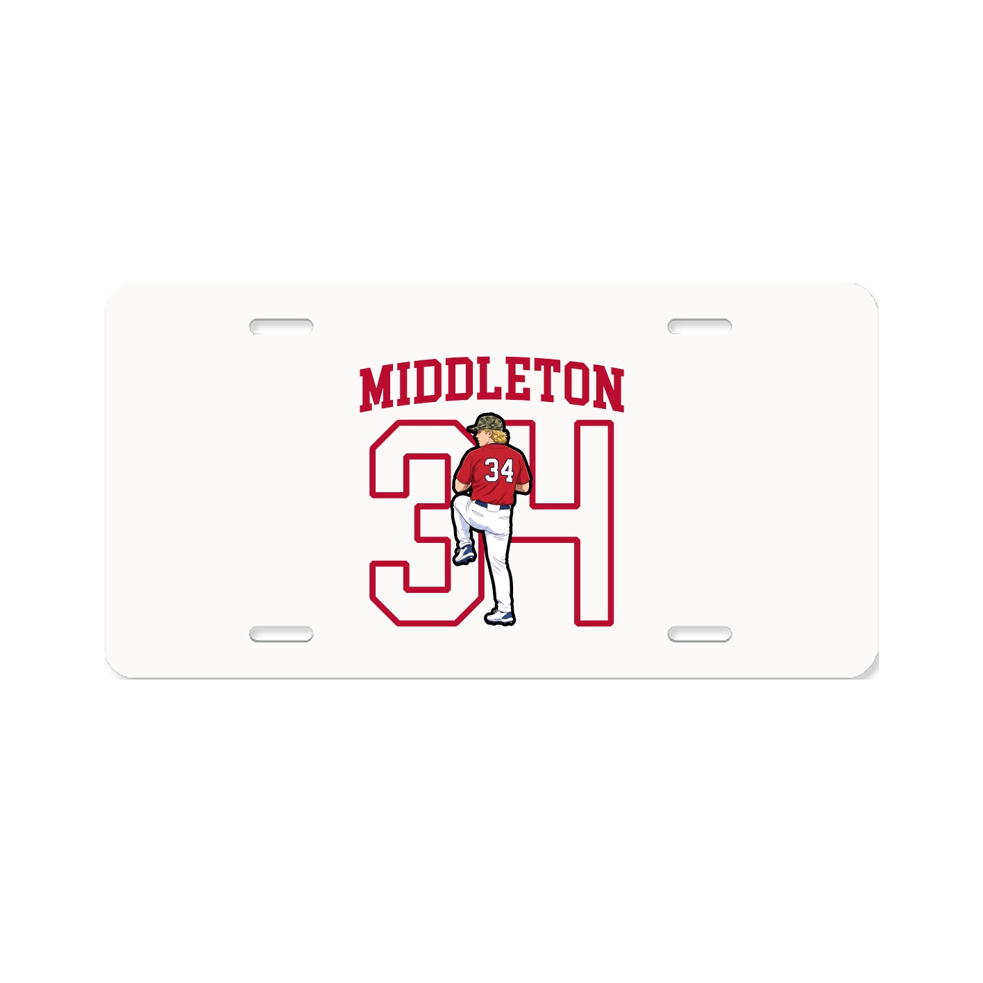 Aluminum License Plate