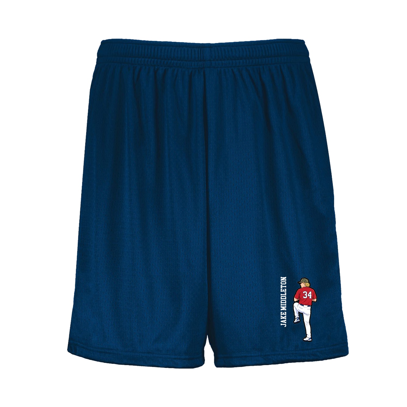 Shorts — Name Vertical in Navy