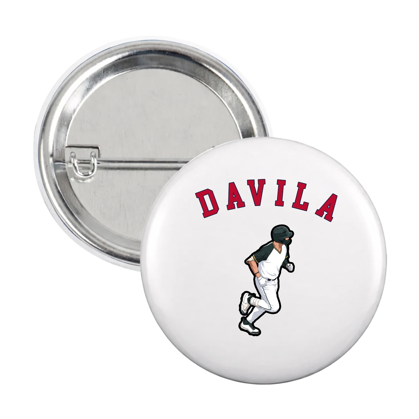 Game Day Button — Shirsey Arch in White