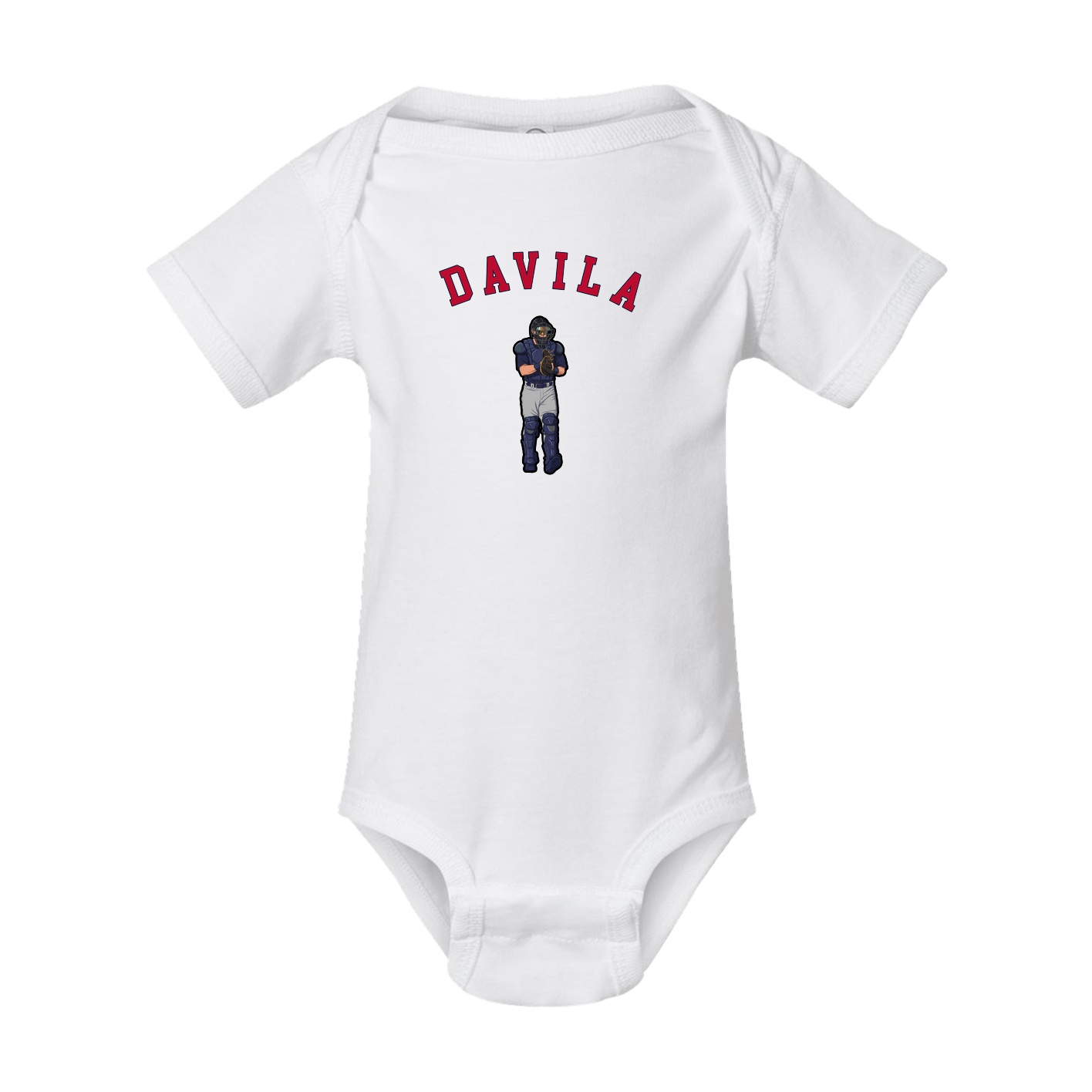 Baby Onesie — Shirsey Arch in White
