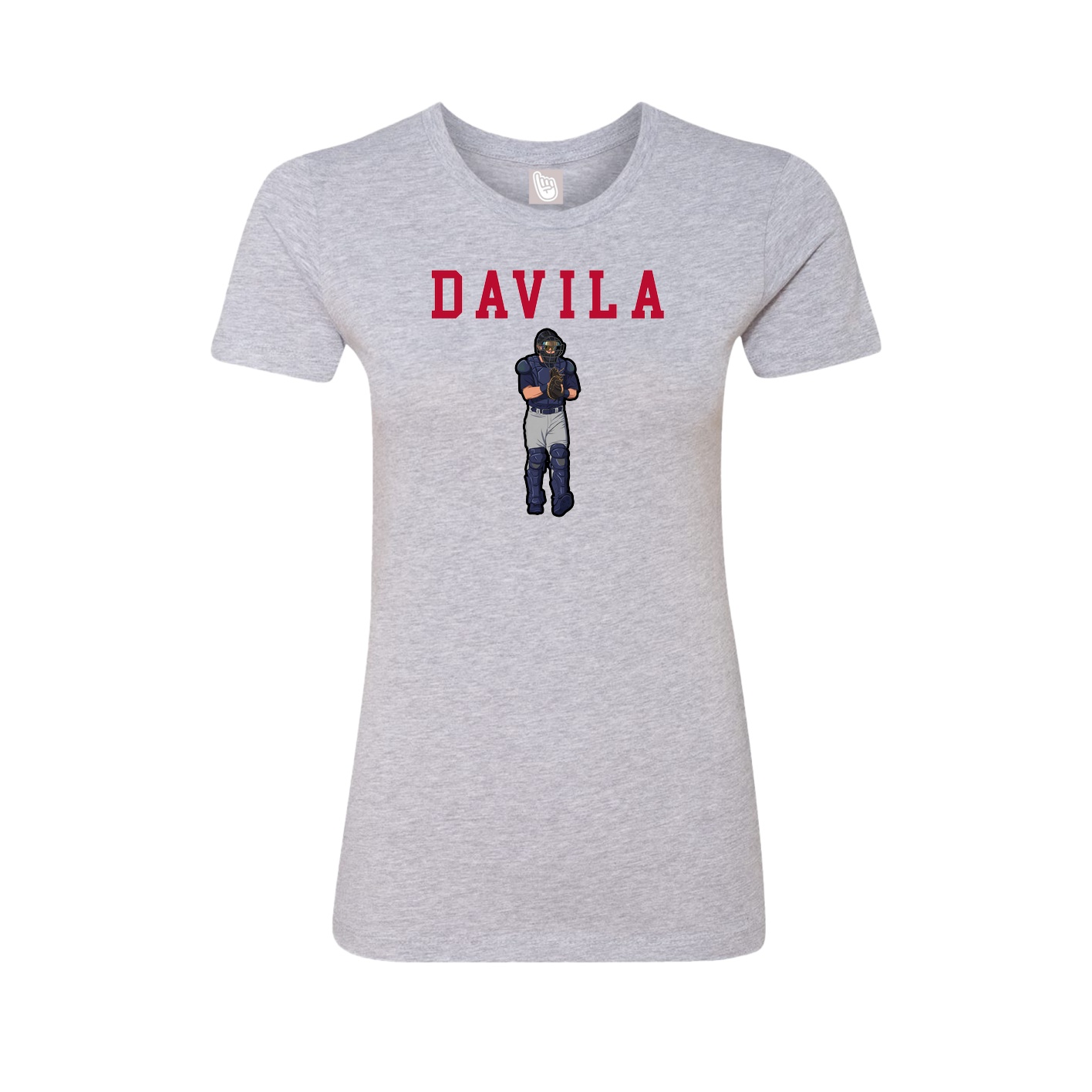 Fitted Women's Tee — Shirsey in Grey