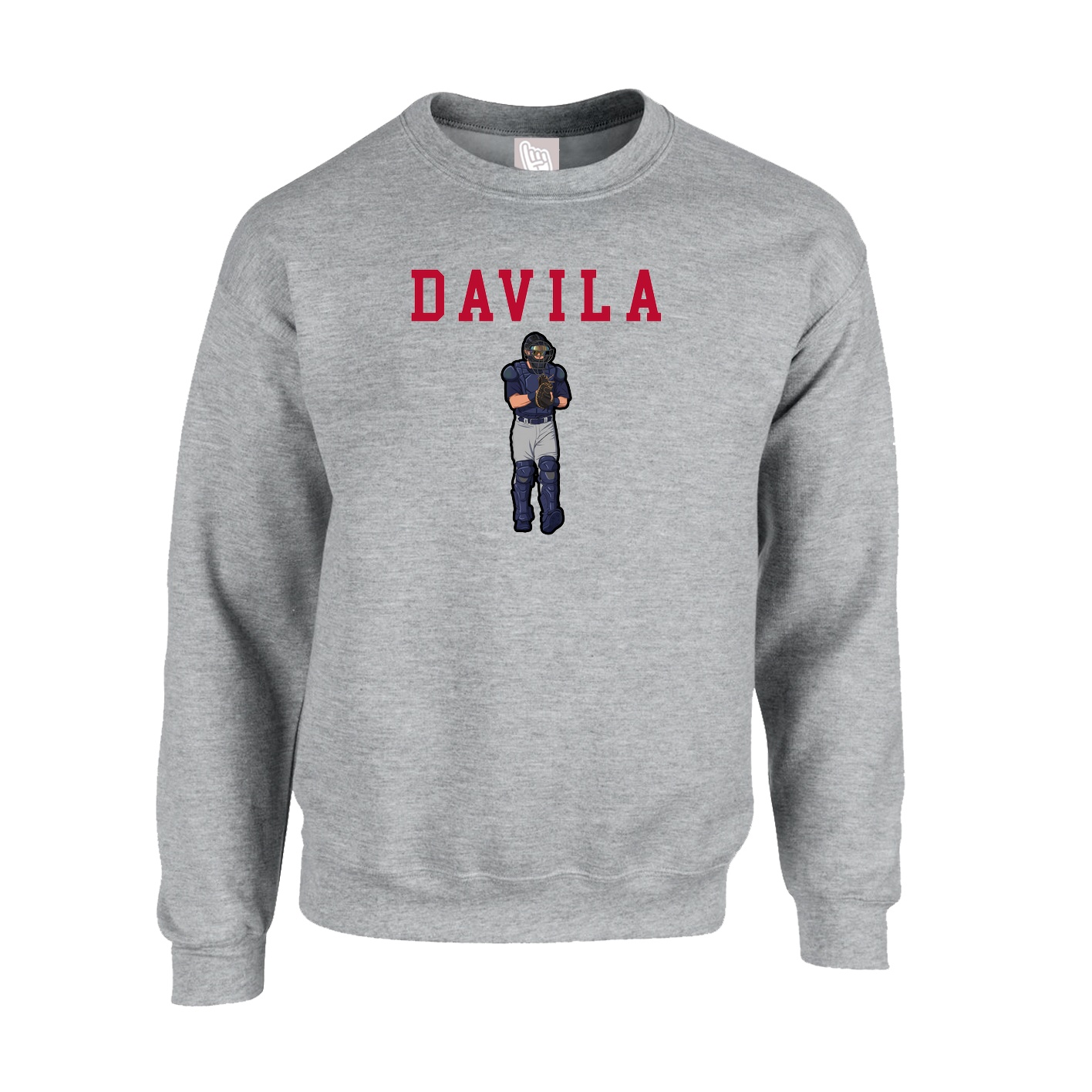 Fleece Crew — Shirsey in Grey