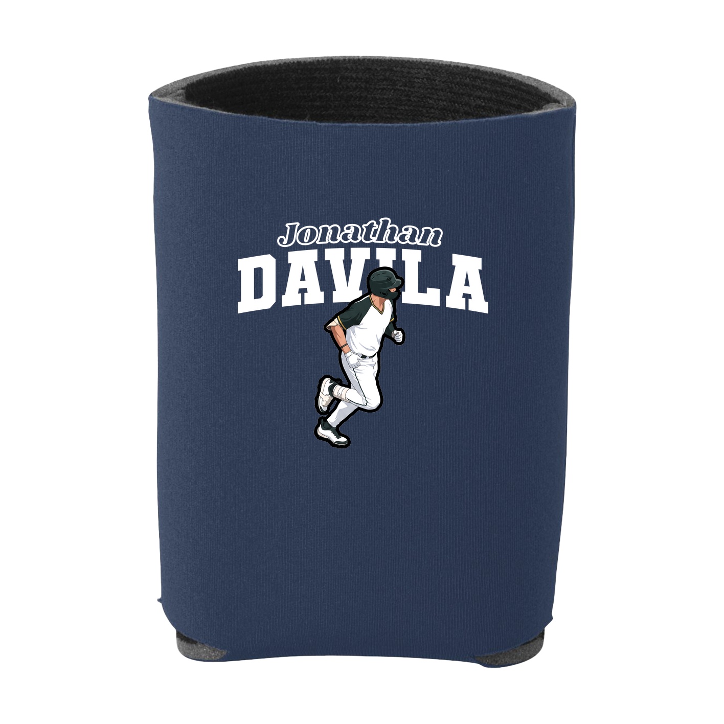 Can Holder — Name Arch in Navy