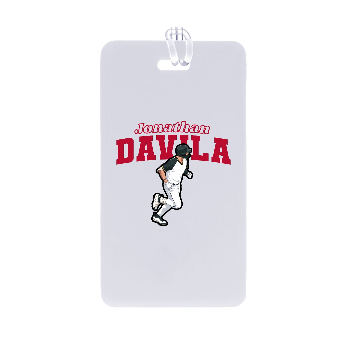 Bag Tag — Name Arch in Classic