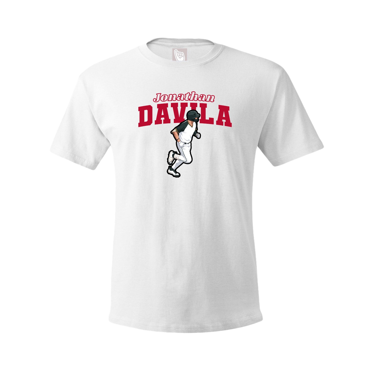 Tee — Name Arch in White