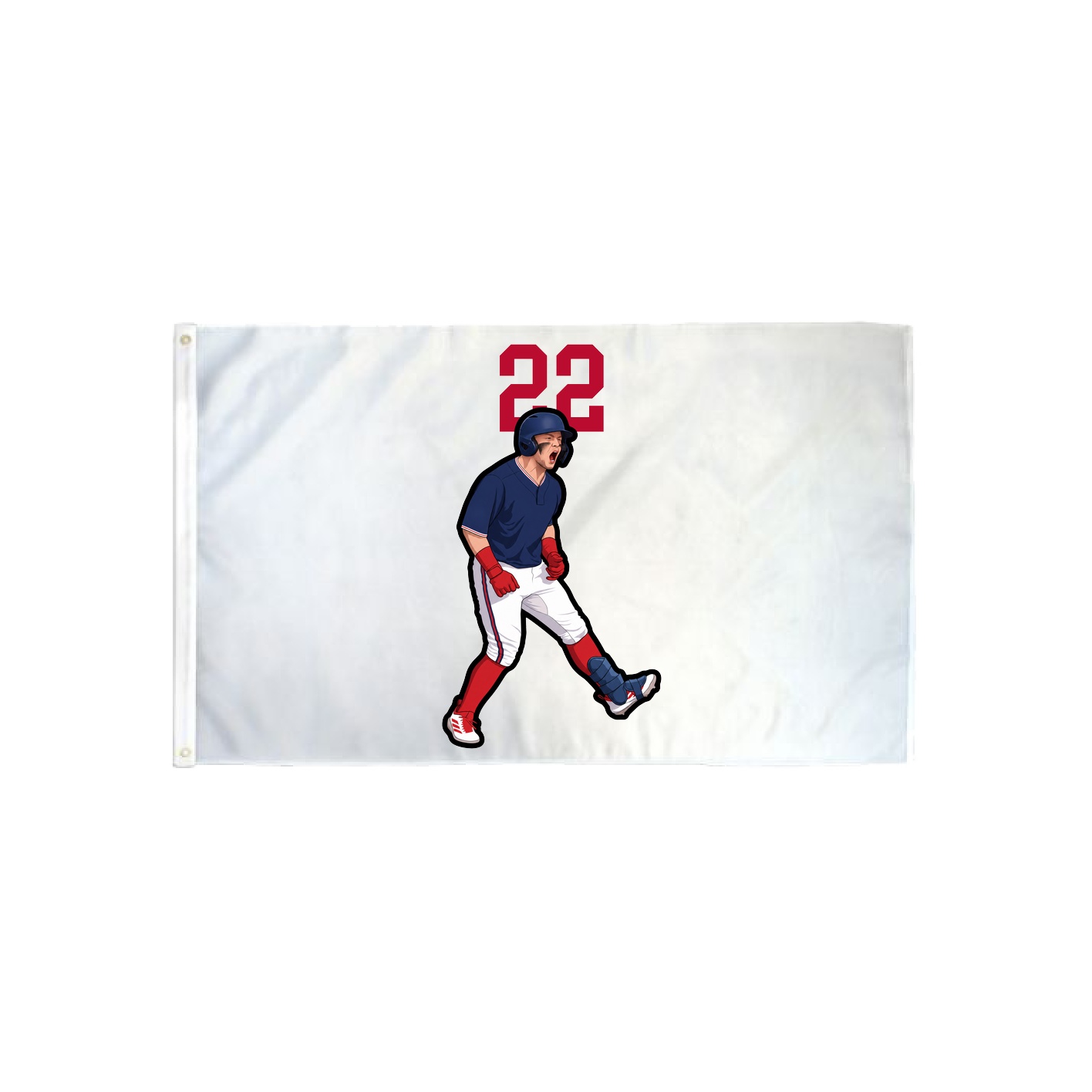 3x5 Flag — Number Top in Classic