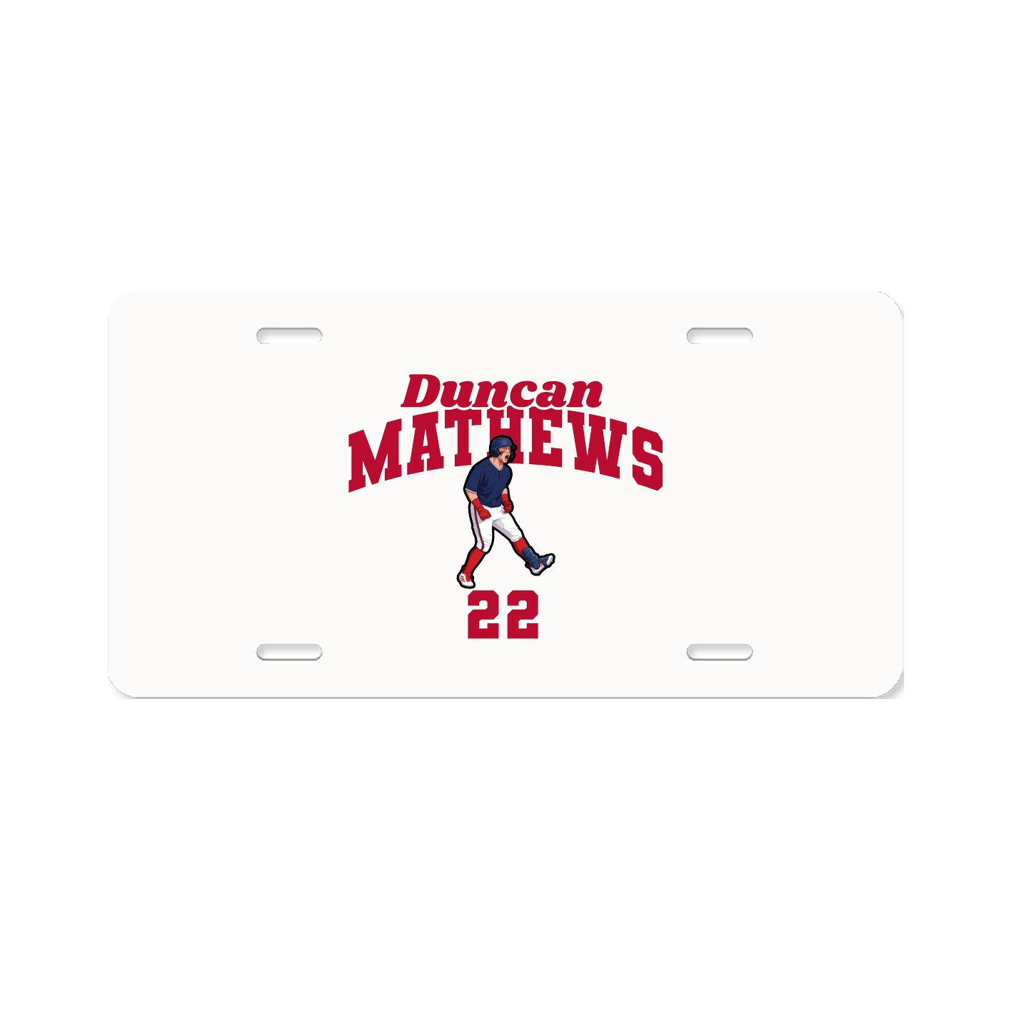 License Plate — Signature Arch in Classic