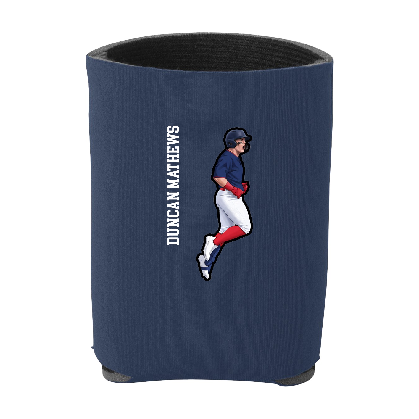 Can Holder — Name Vertical in Navy