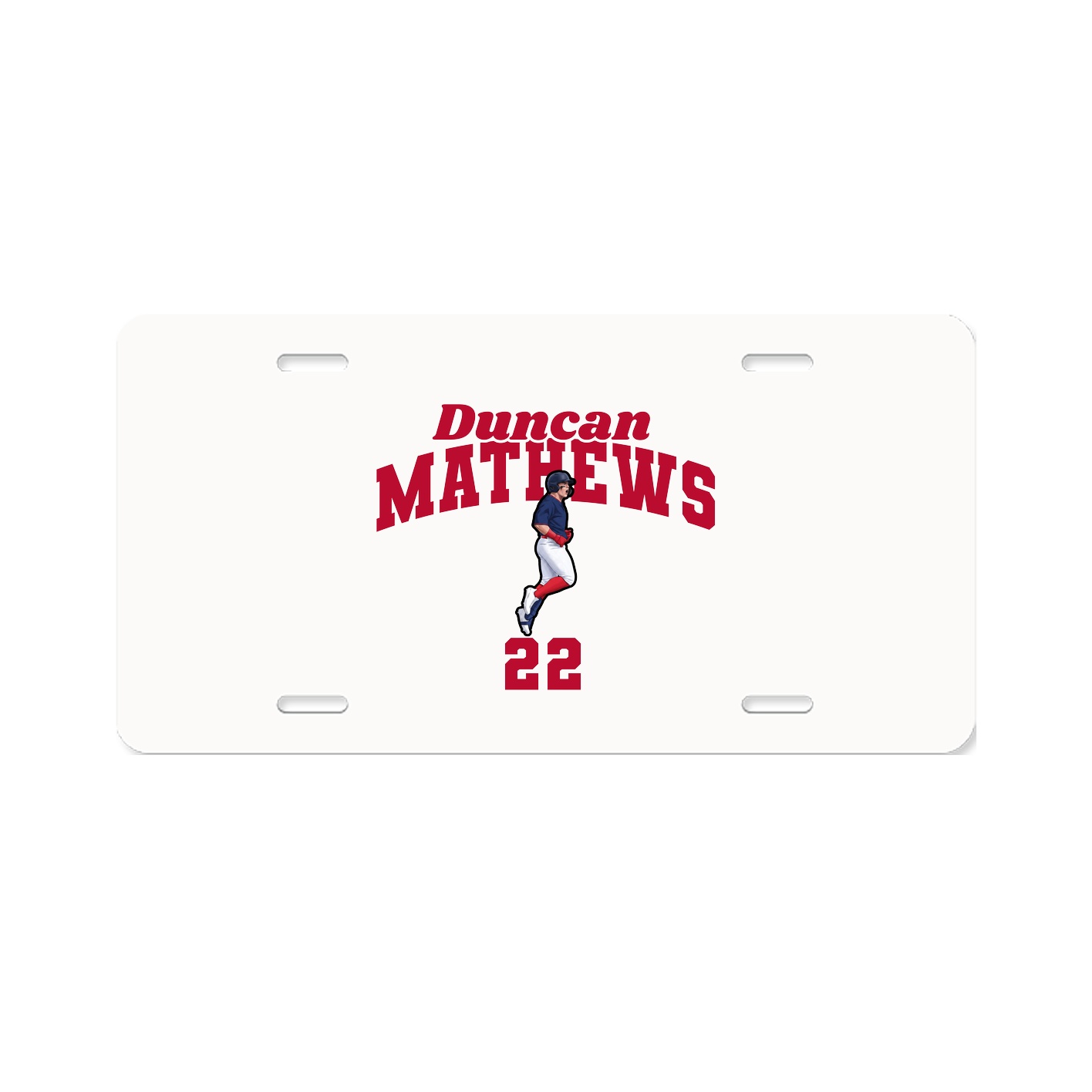 License Plate — Signature Arch in Classic