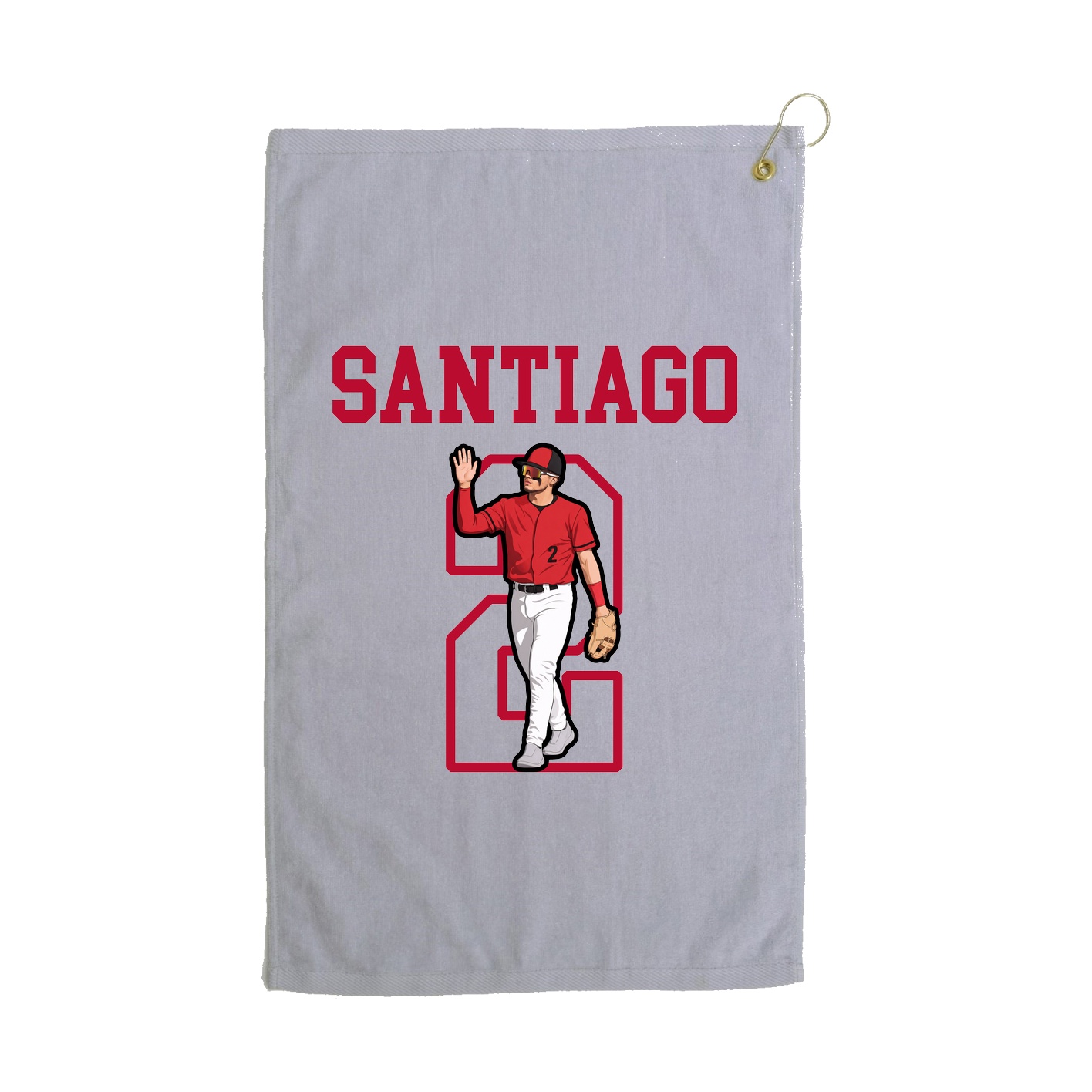 Golf Towel — Shirsey in Grey