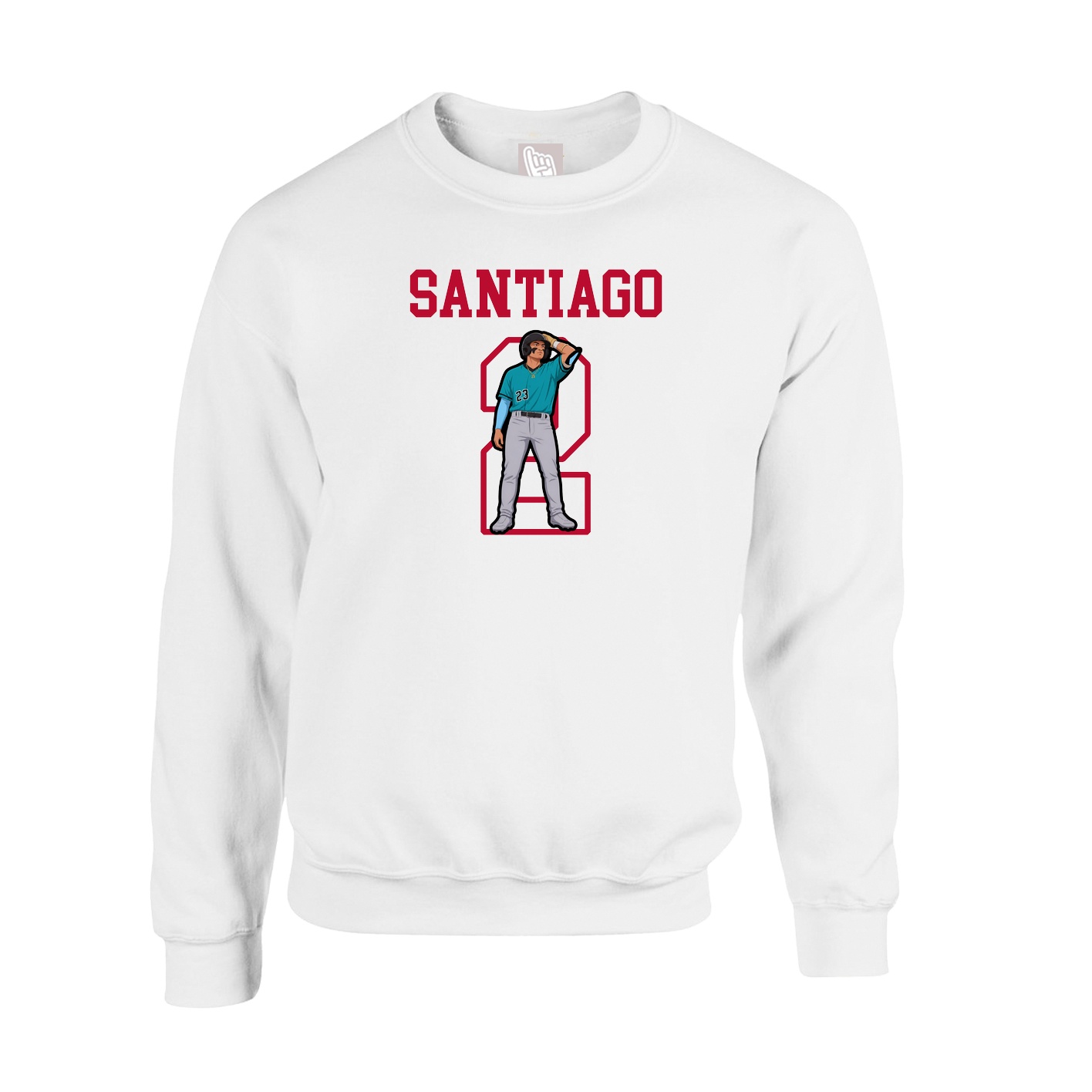 Fleece Crew — Shirsey in White