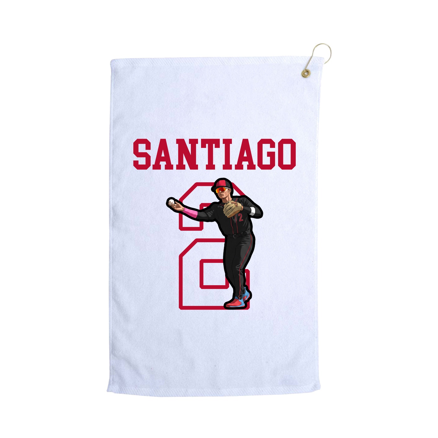 Golf Towel — Shirsey in White