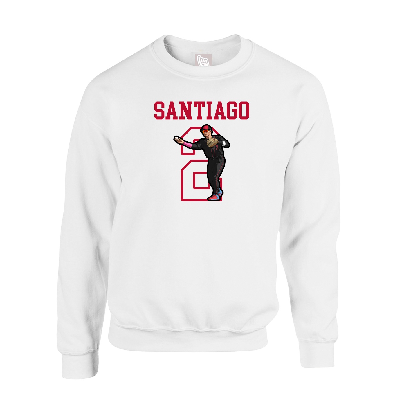 Fleece Crew — Shirsey in White