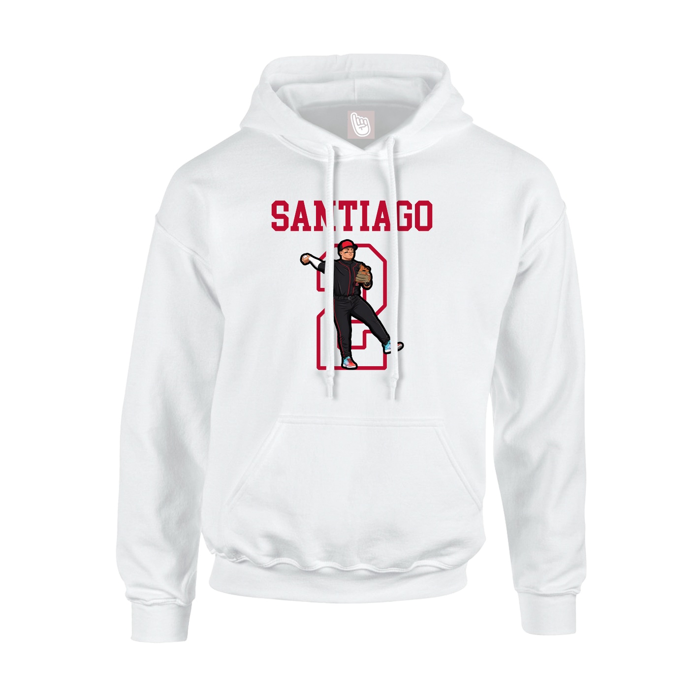 Youth Hoodie — Shirsey in White