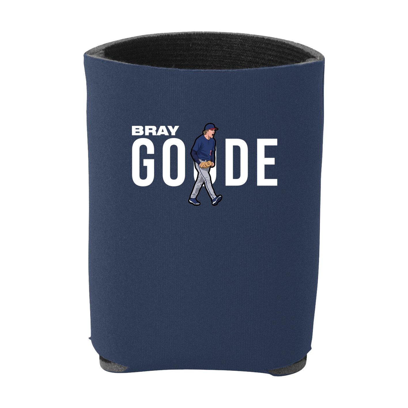 Can Holder — Player Name in Navy