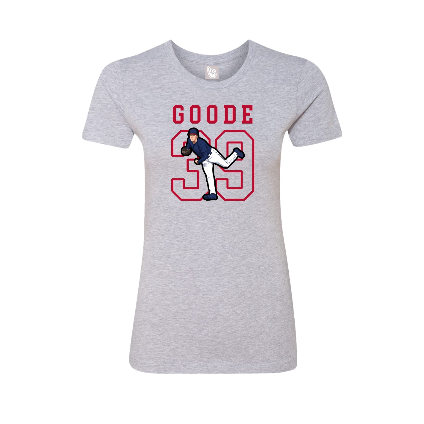 Fitted Women's Tee — Shirsey in Grey