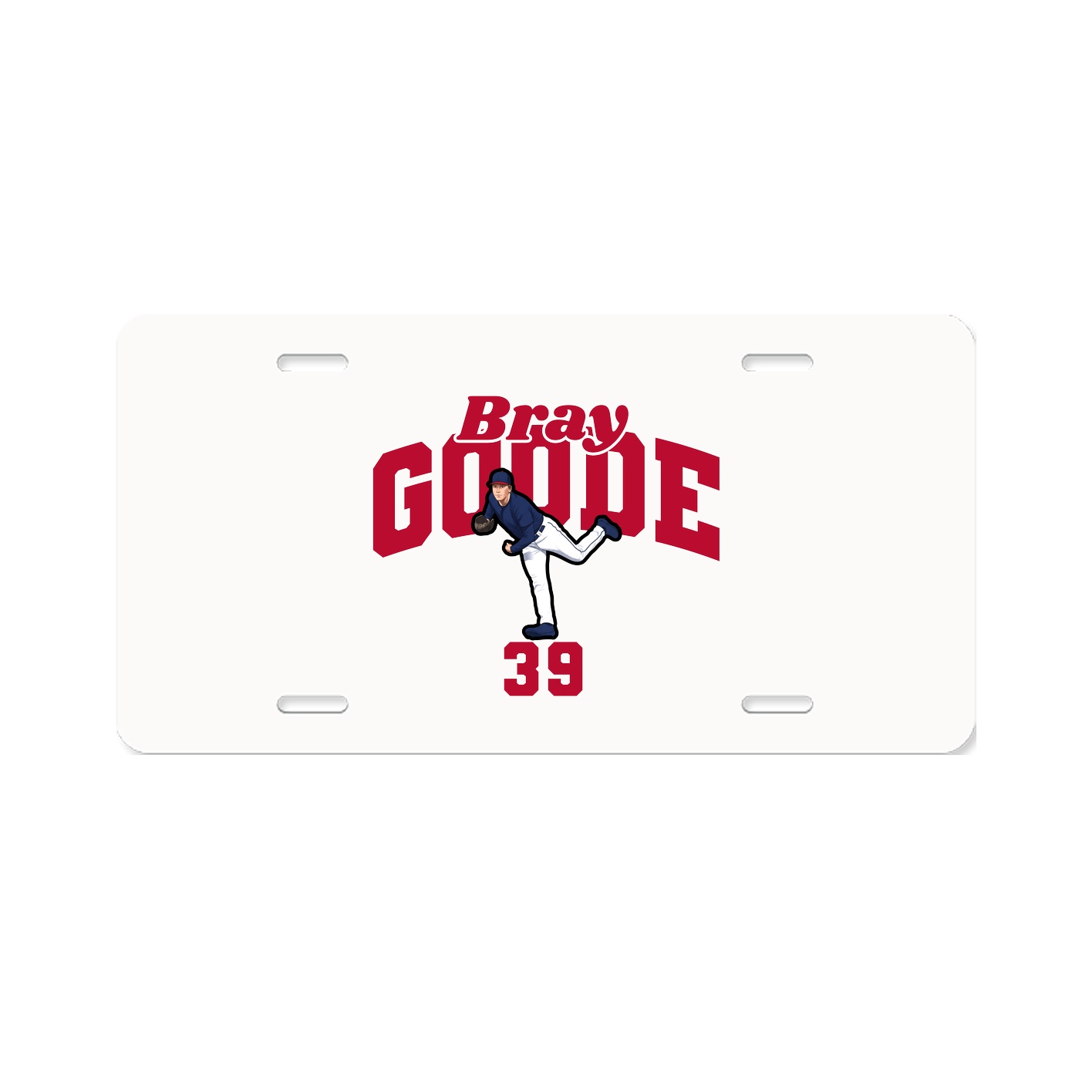 License Plate — Signature Arch in Classic