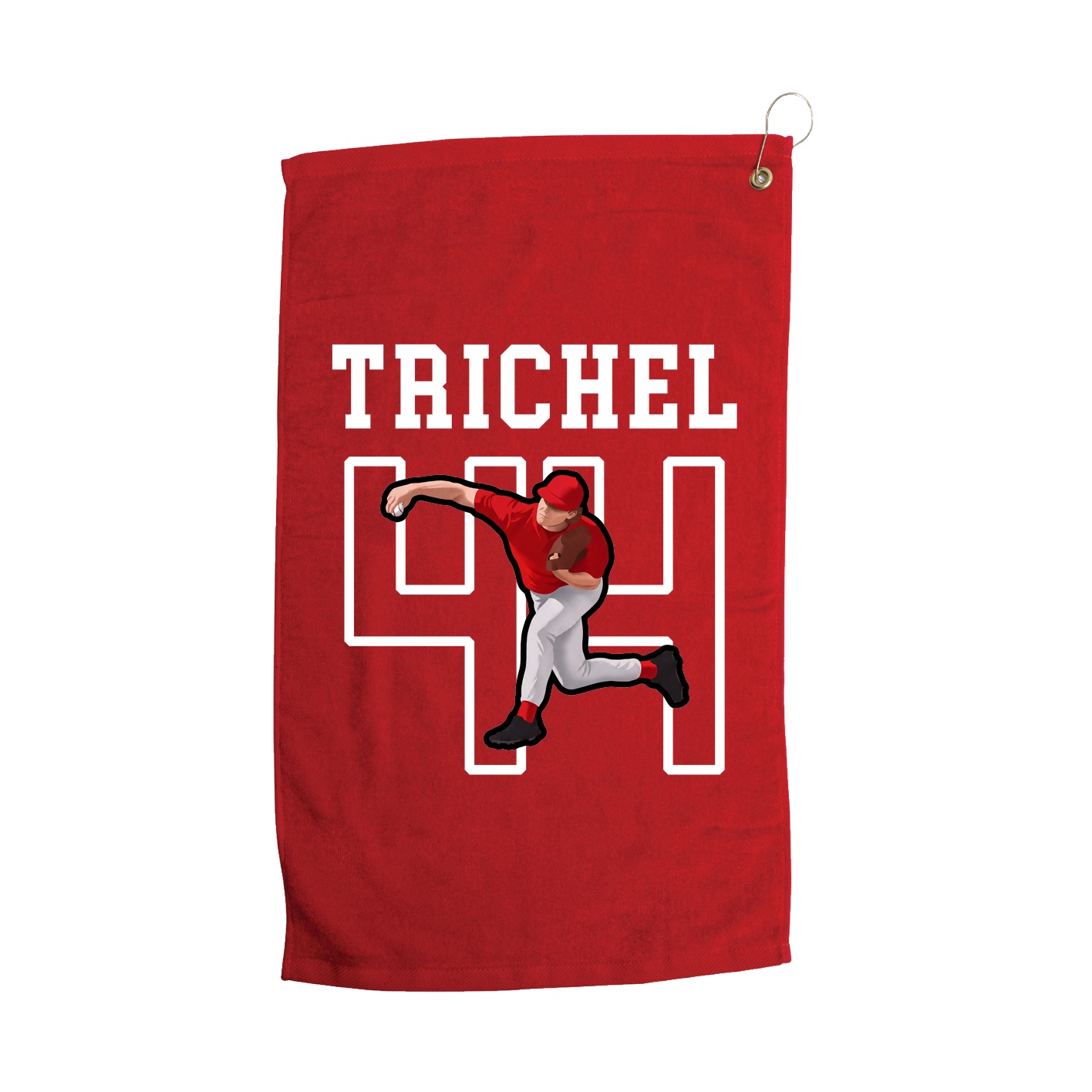 Golf Towel — Shirsey in Red