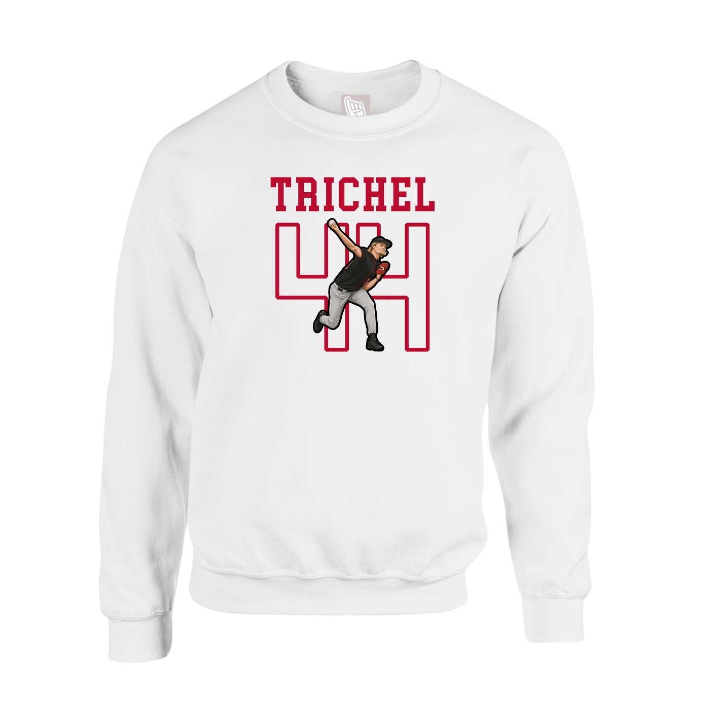 Fleece Crew — Shirsey in White