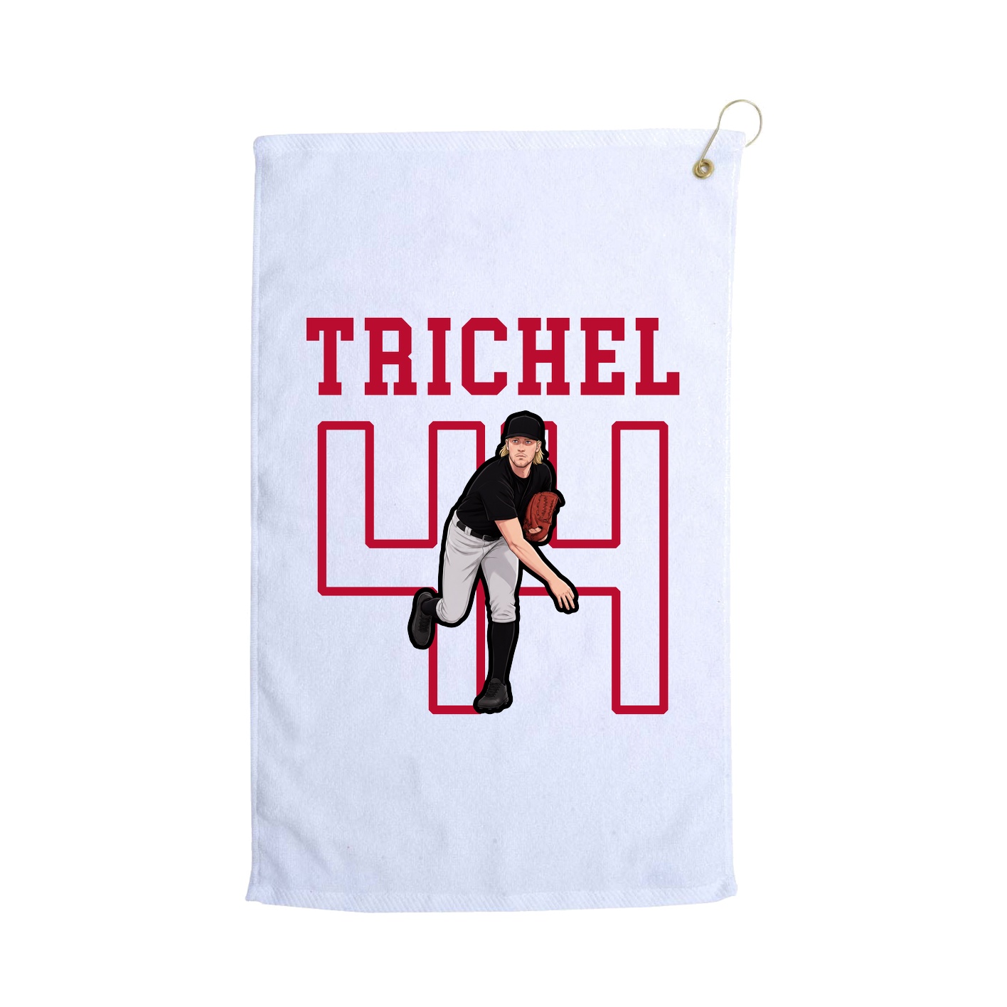 Golf Towel — Shirsey in White