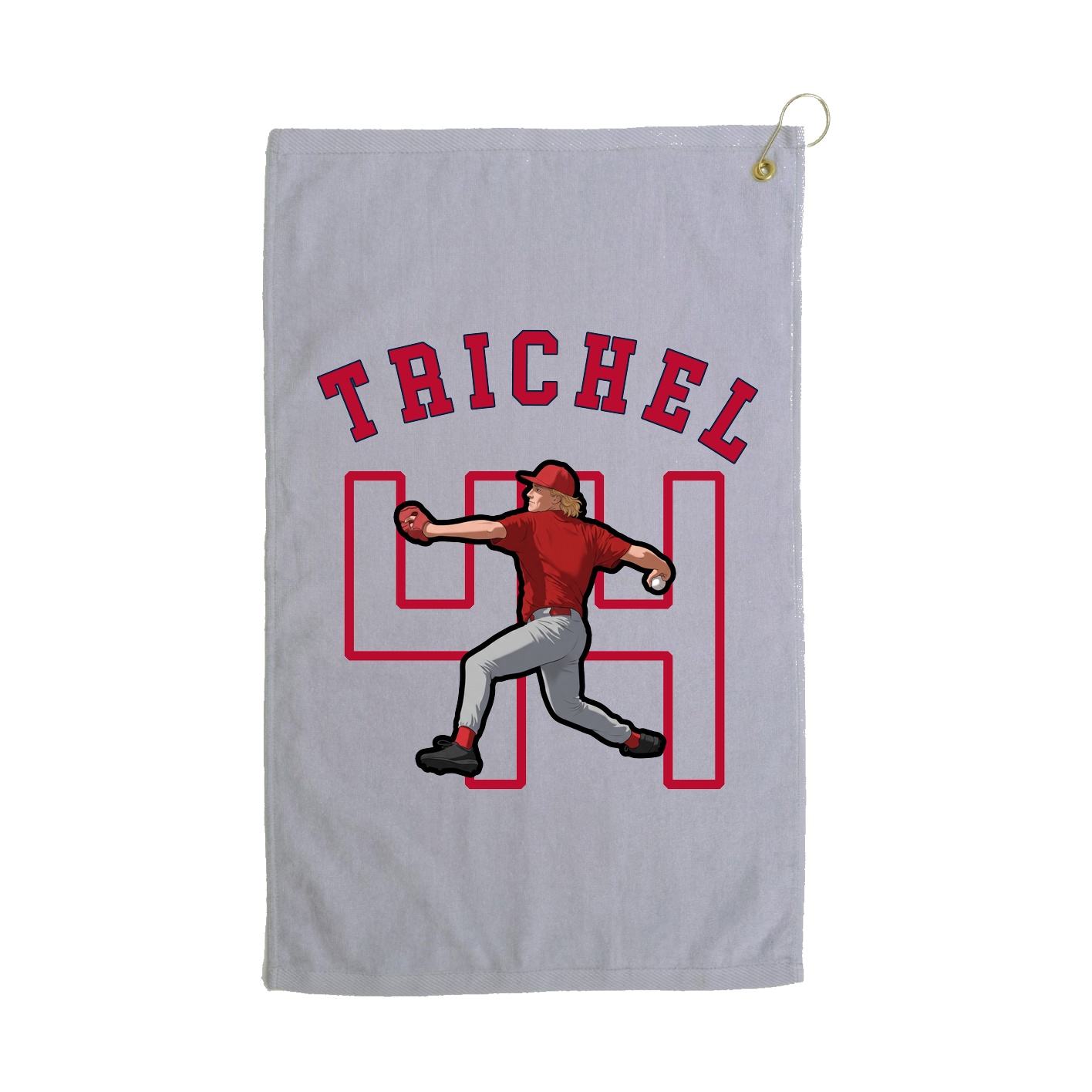 Golf Towel — Shirsey Arch in Grey